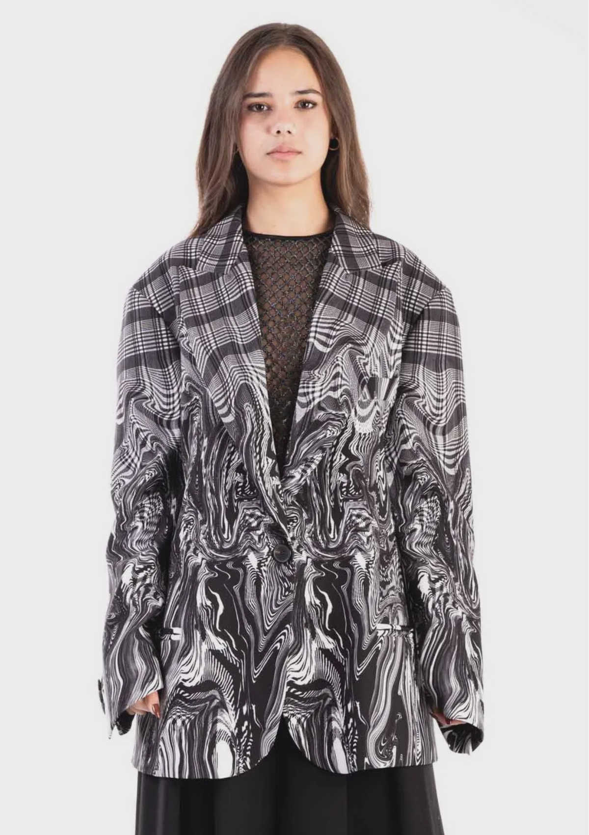 Dixie CLEARANCE Nero / Blanco Blazer