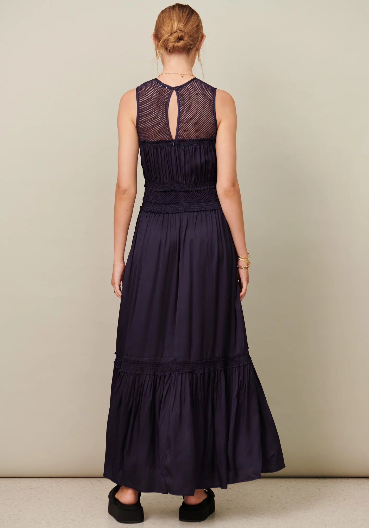 CLEARANCE Lara Tiered Dress - Ink