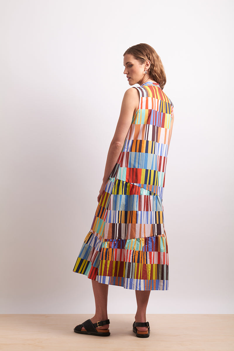 Paper Trail Dress - Carnival