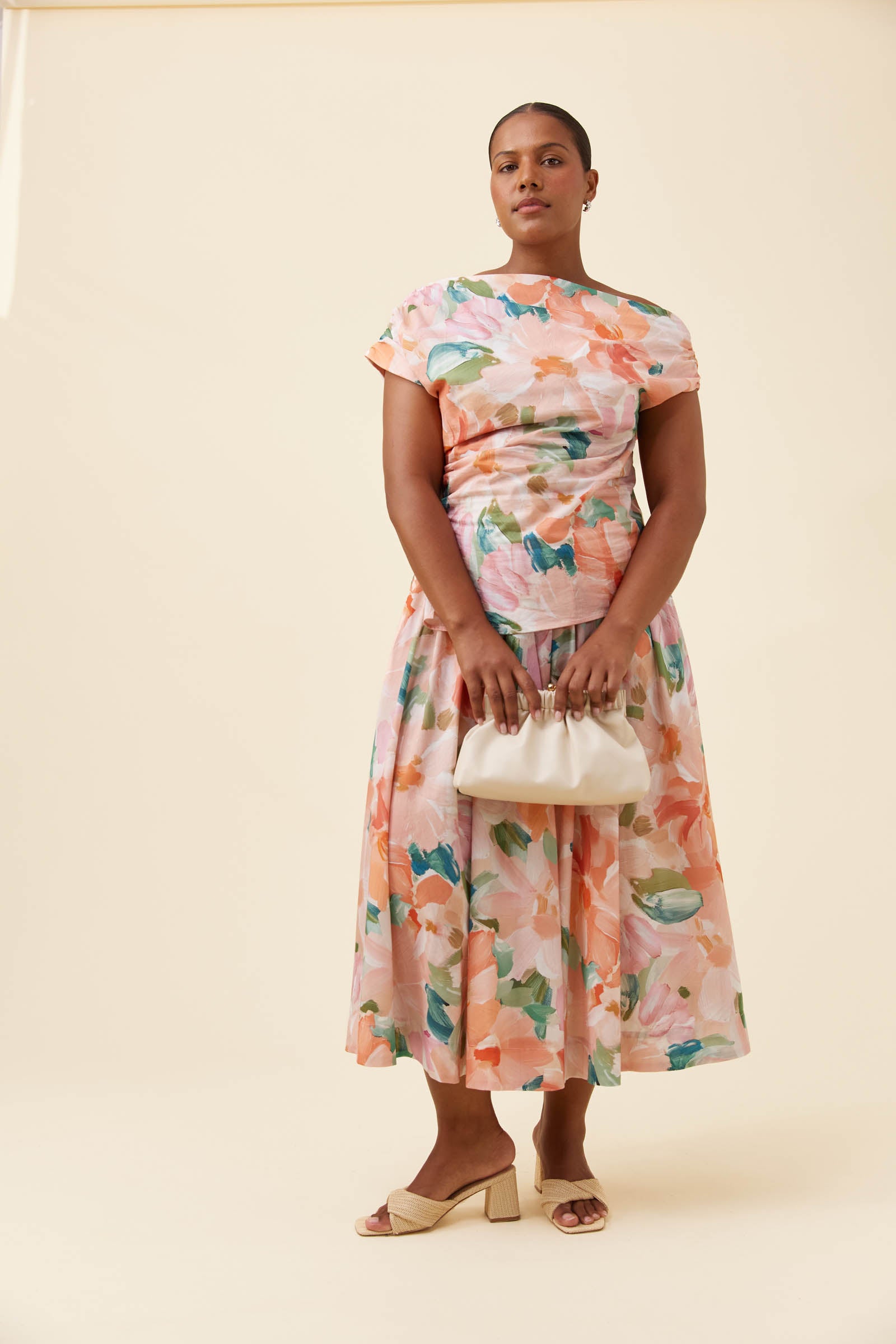 Rosa Maxi Skirt - Floral