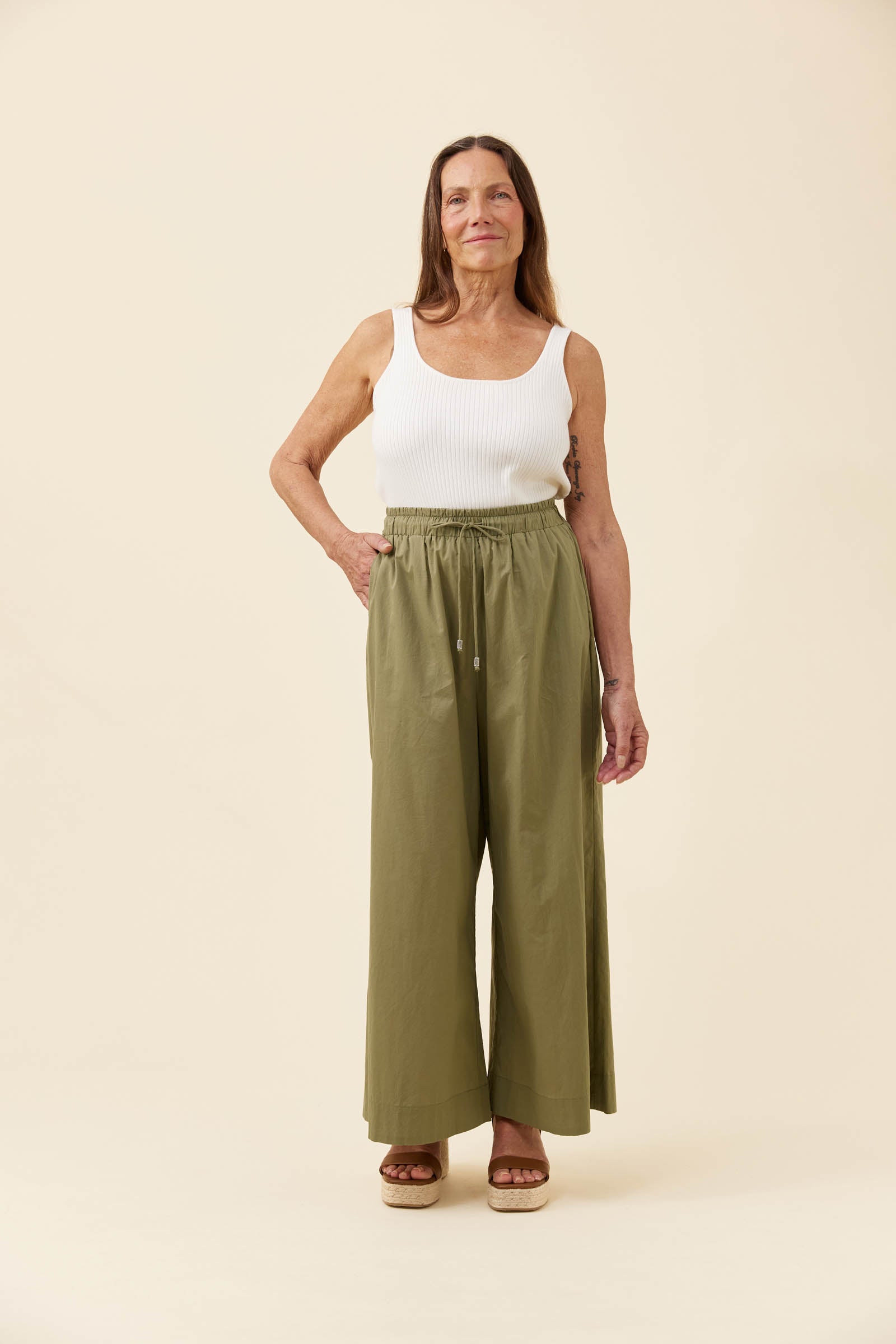 Rosa Pant - Sage
