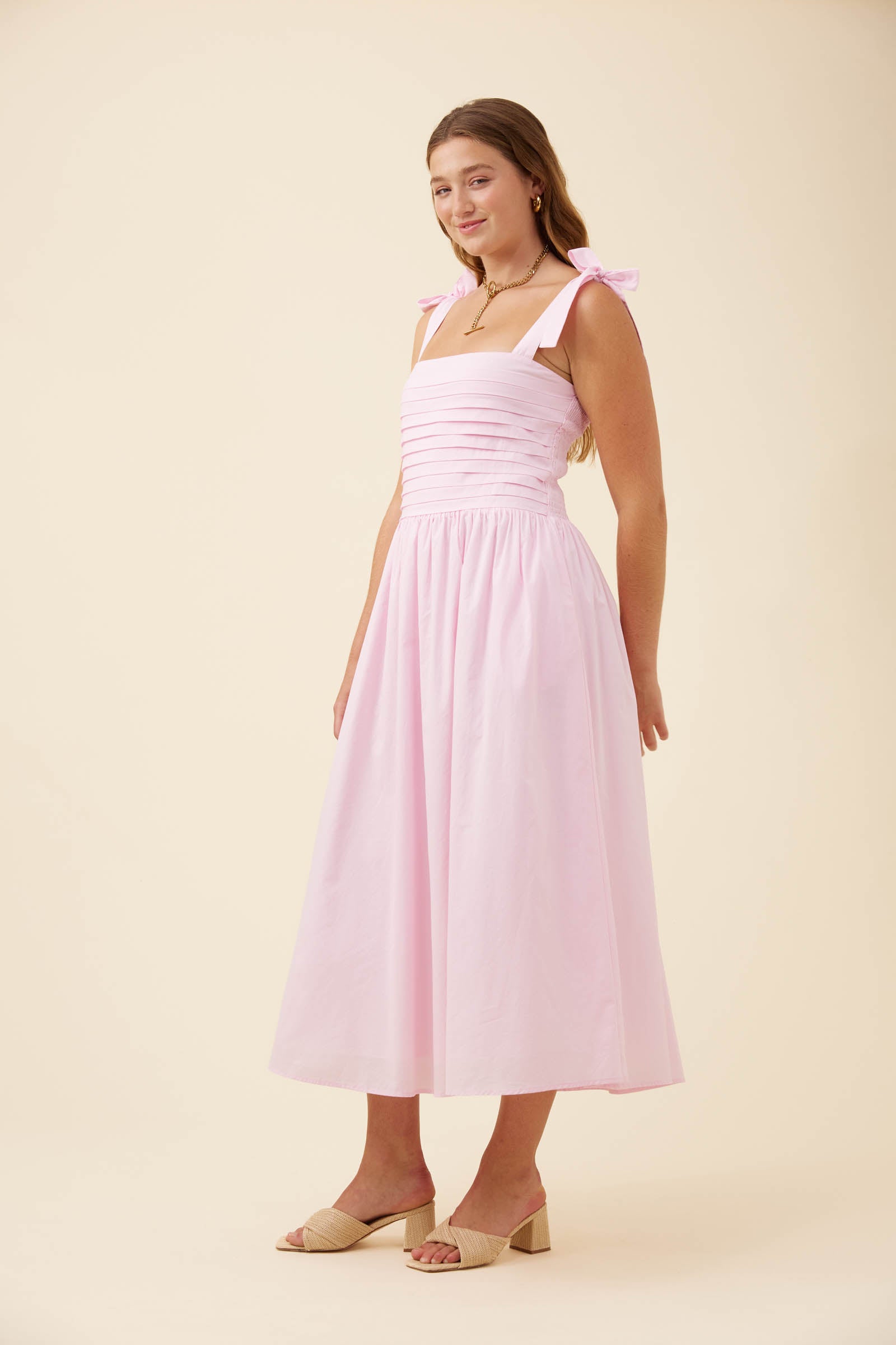 Rosa Tank Dress - Light Pink