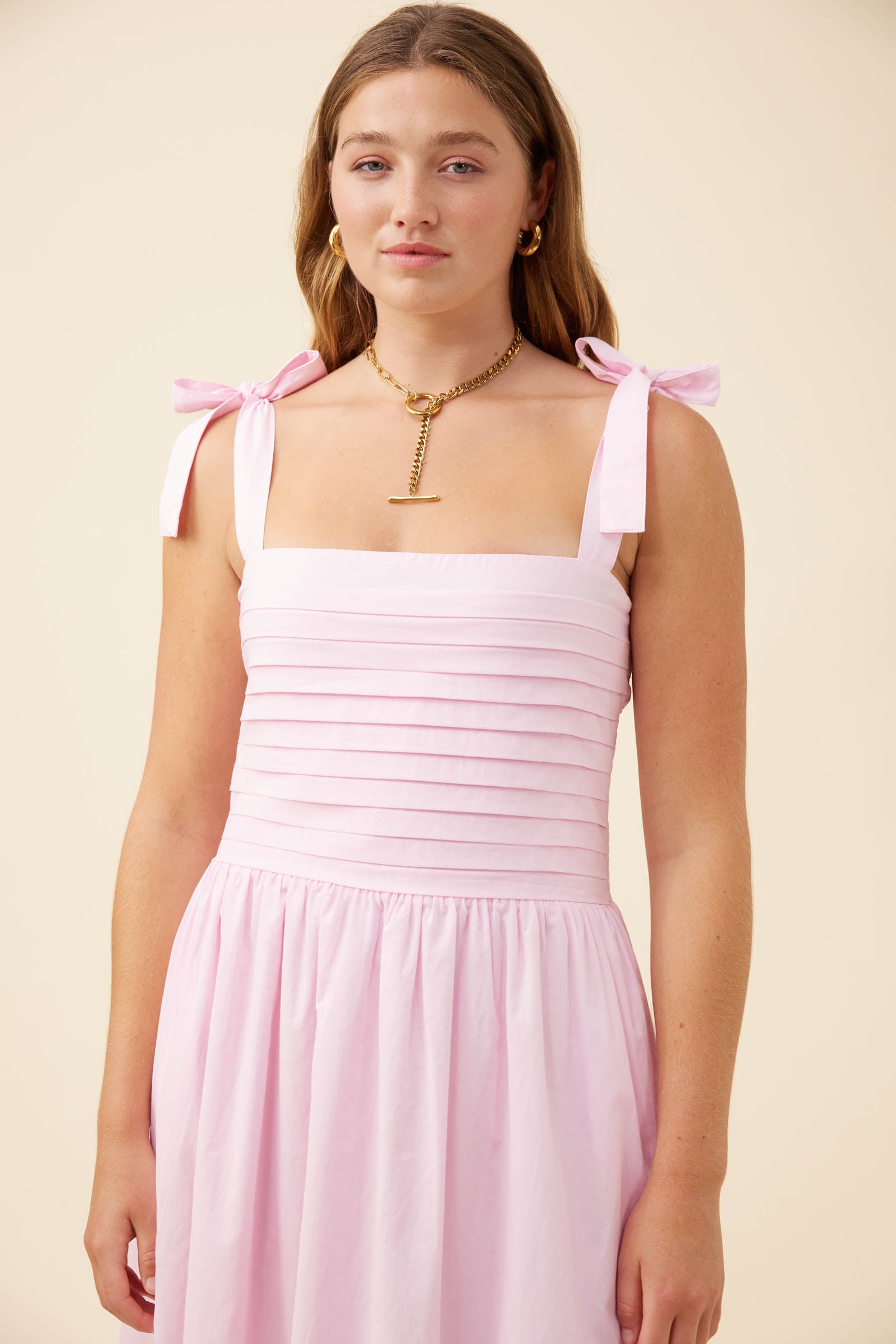 Rosa Tank Dress - Light Pink