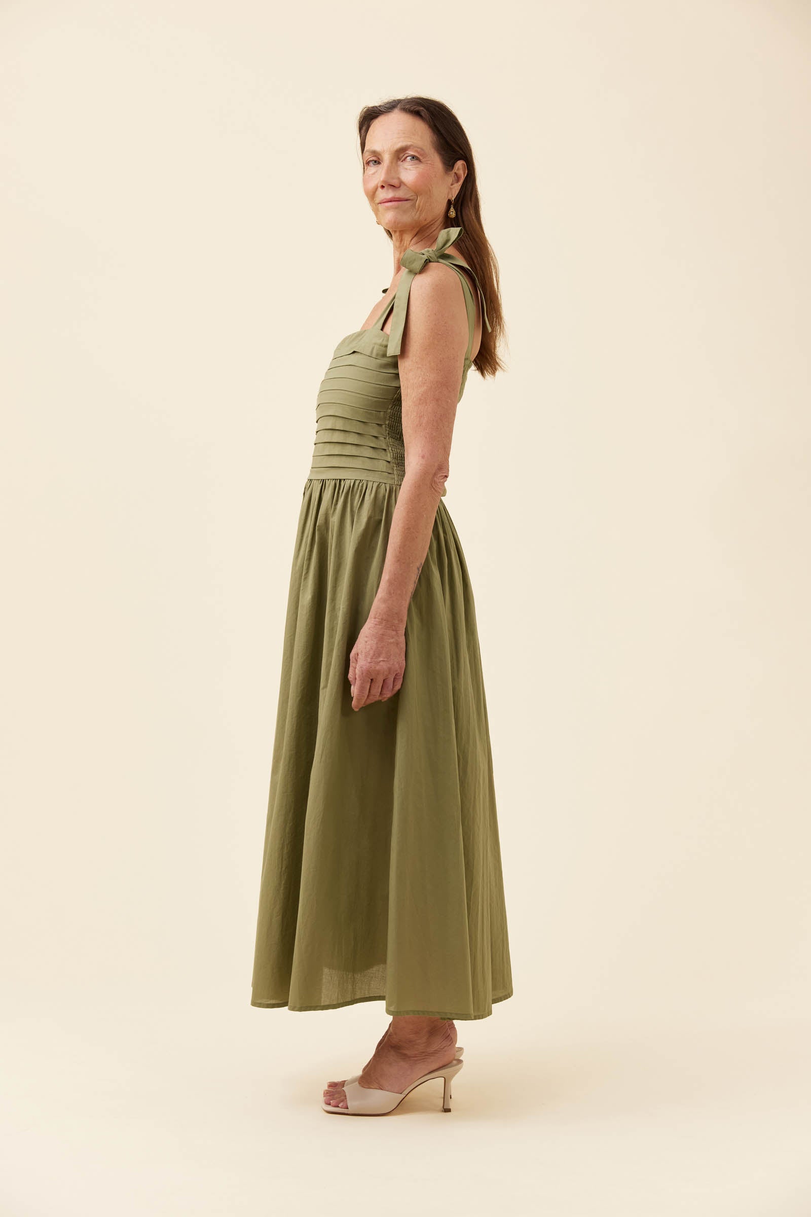 Rosa Tank Dress - Sage