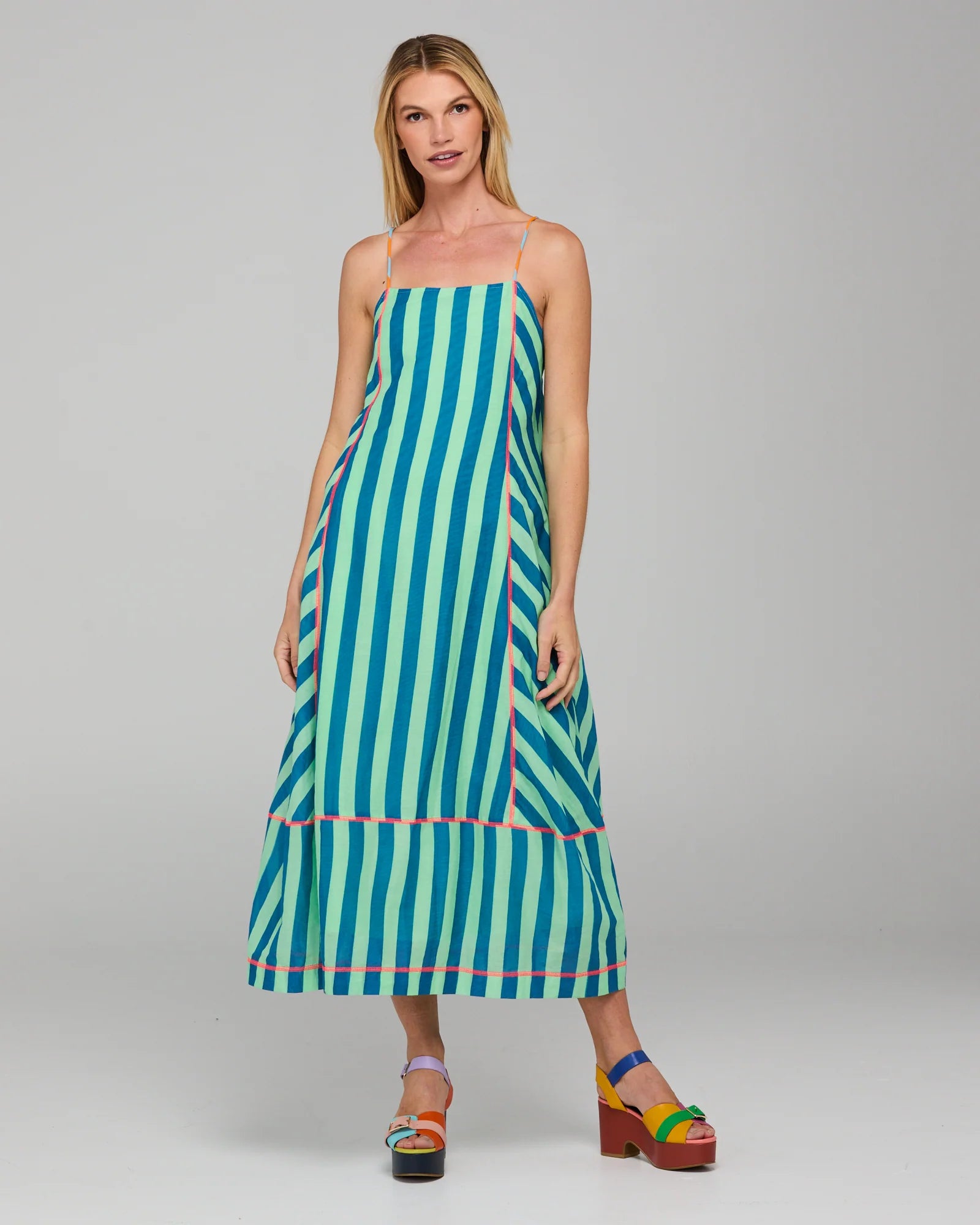 Sami Dress - Capri Green