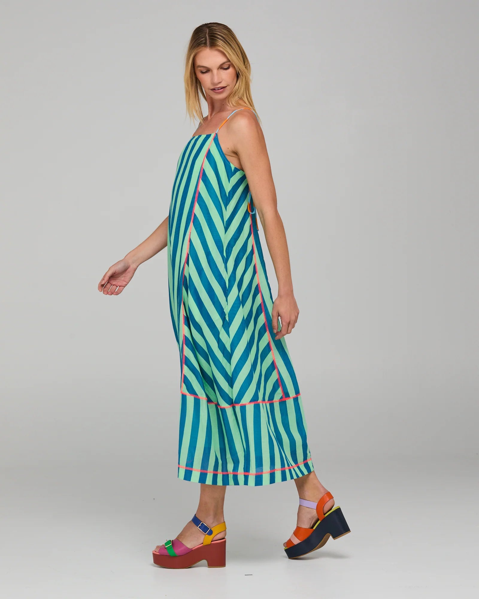 Sami Dress - Capri Green