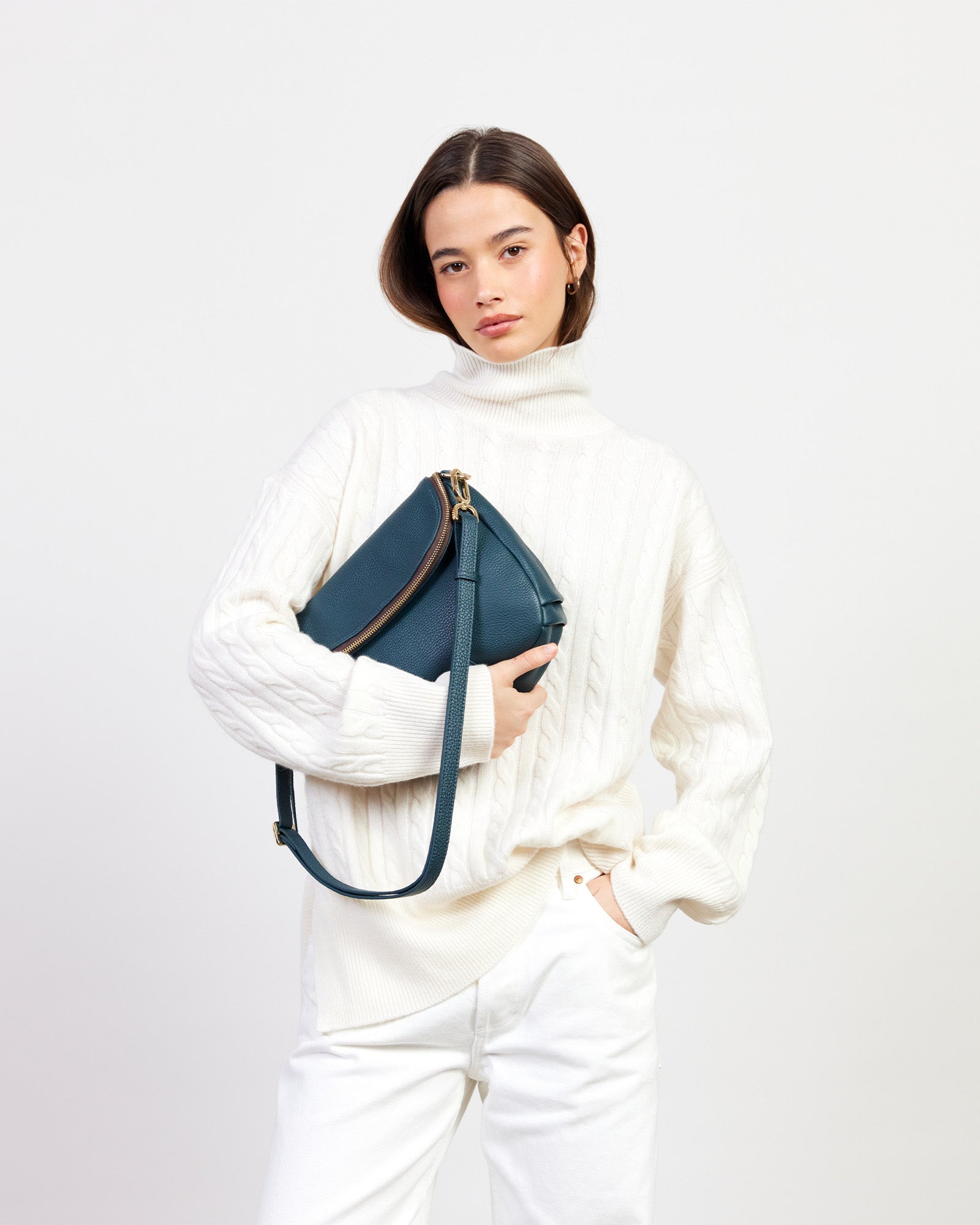 Fifi Crossbody Bag - Hunter Green