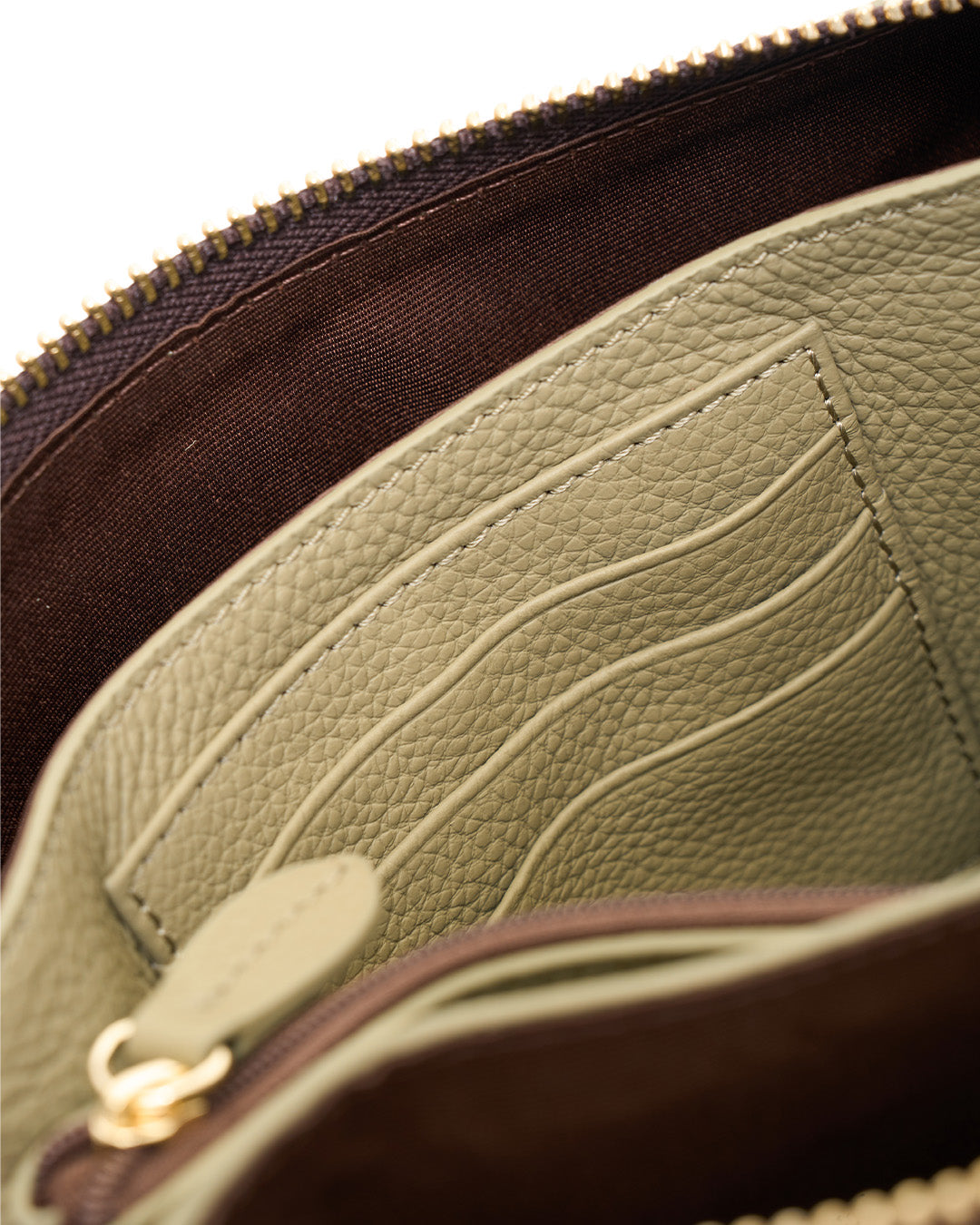 Matilda Crossbody Bag - Eucalyptus + Chunky Chain