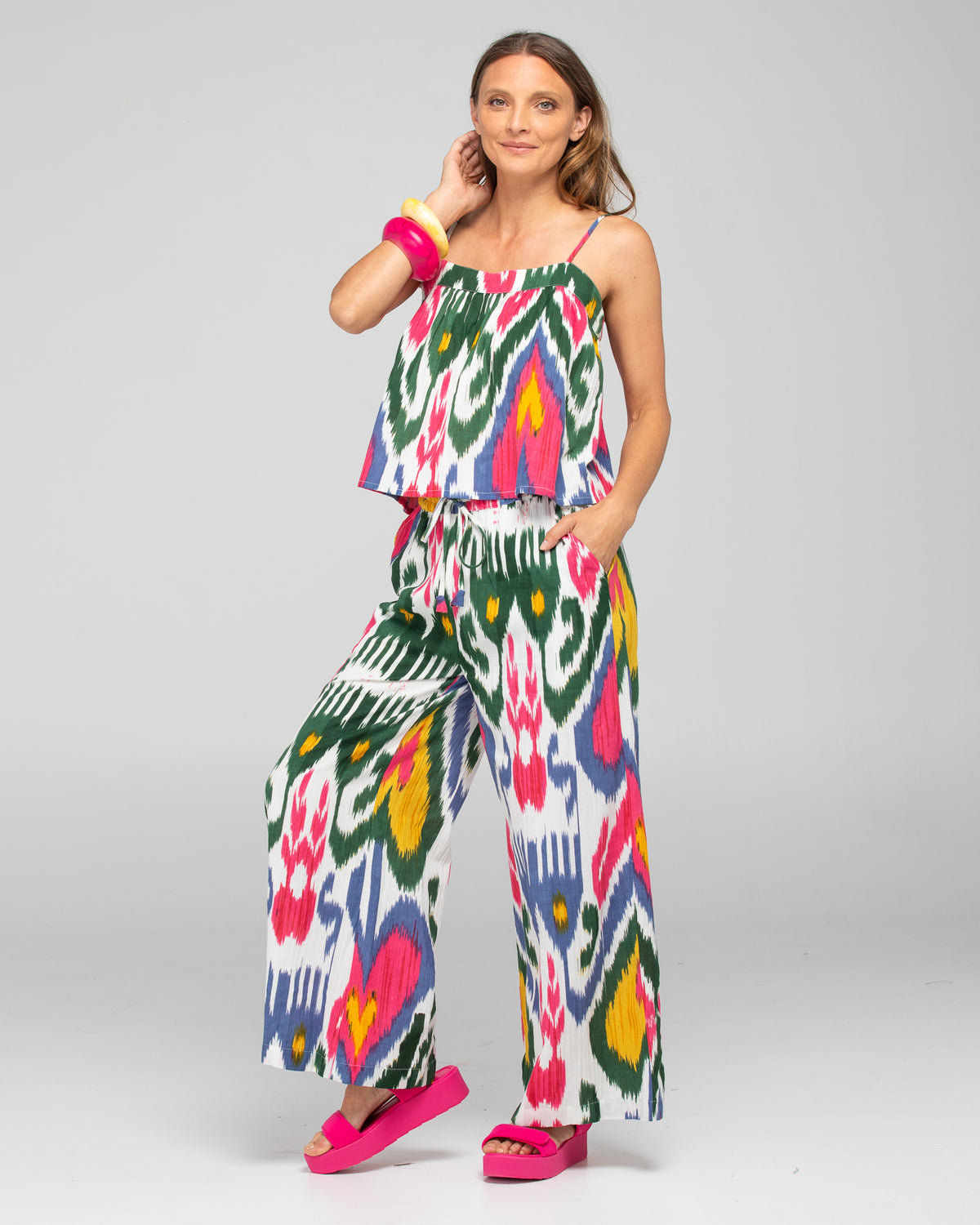 Boom Shankar CLEARANCE Sami Singlet - Chianti