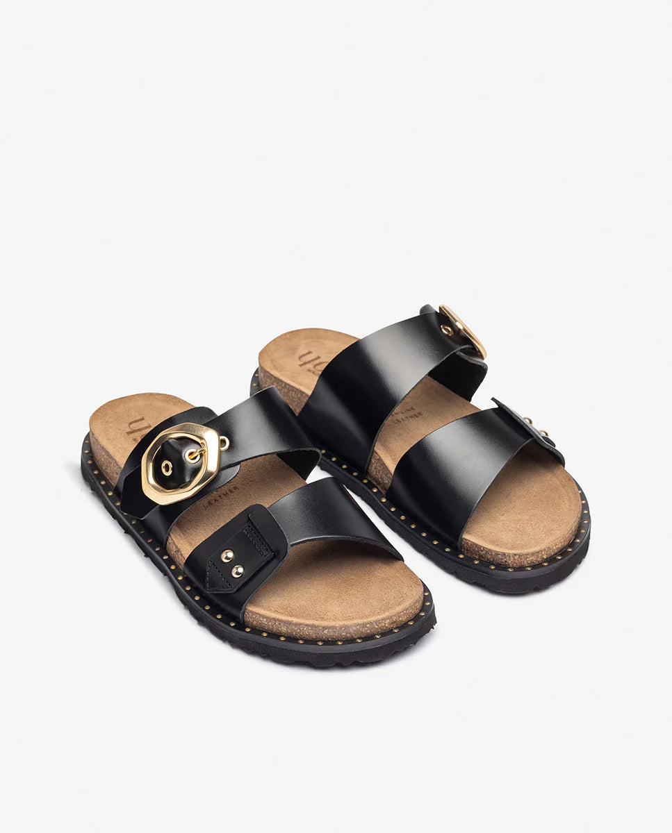Bolus Flat Sandal - Black