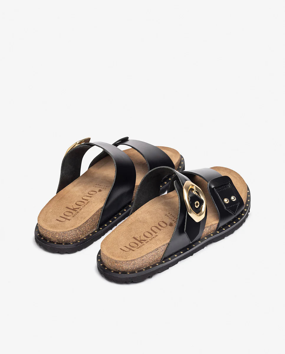 Bolus Flat Sandal - Black