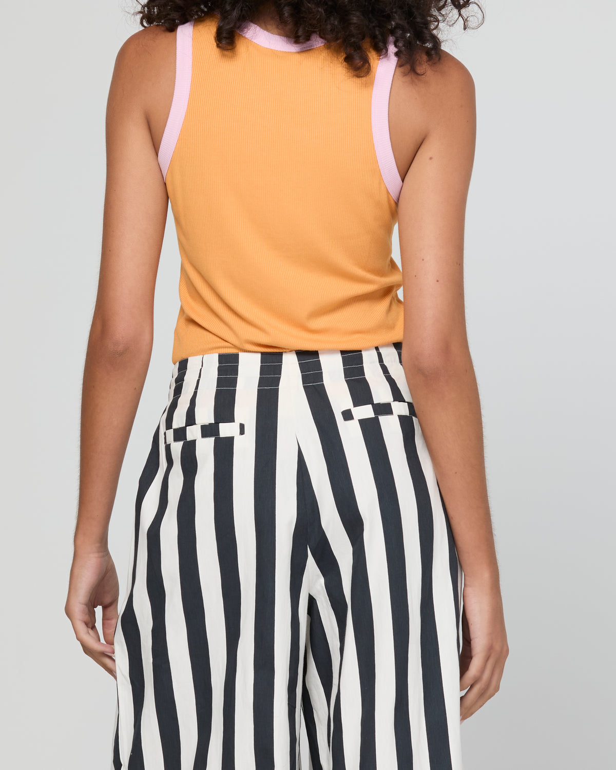 Boom Shankar Shiro Pant - Mono Stripe