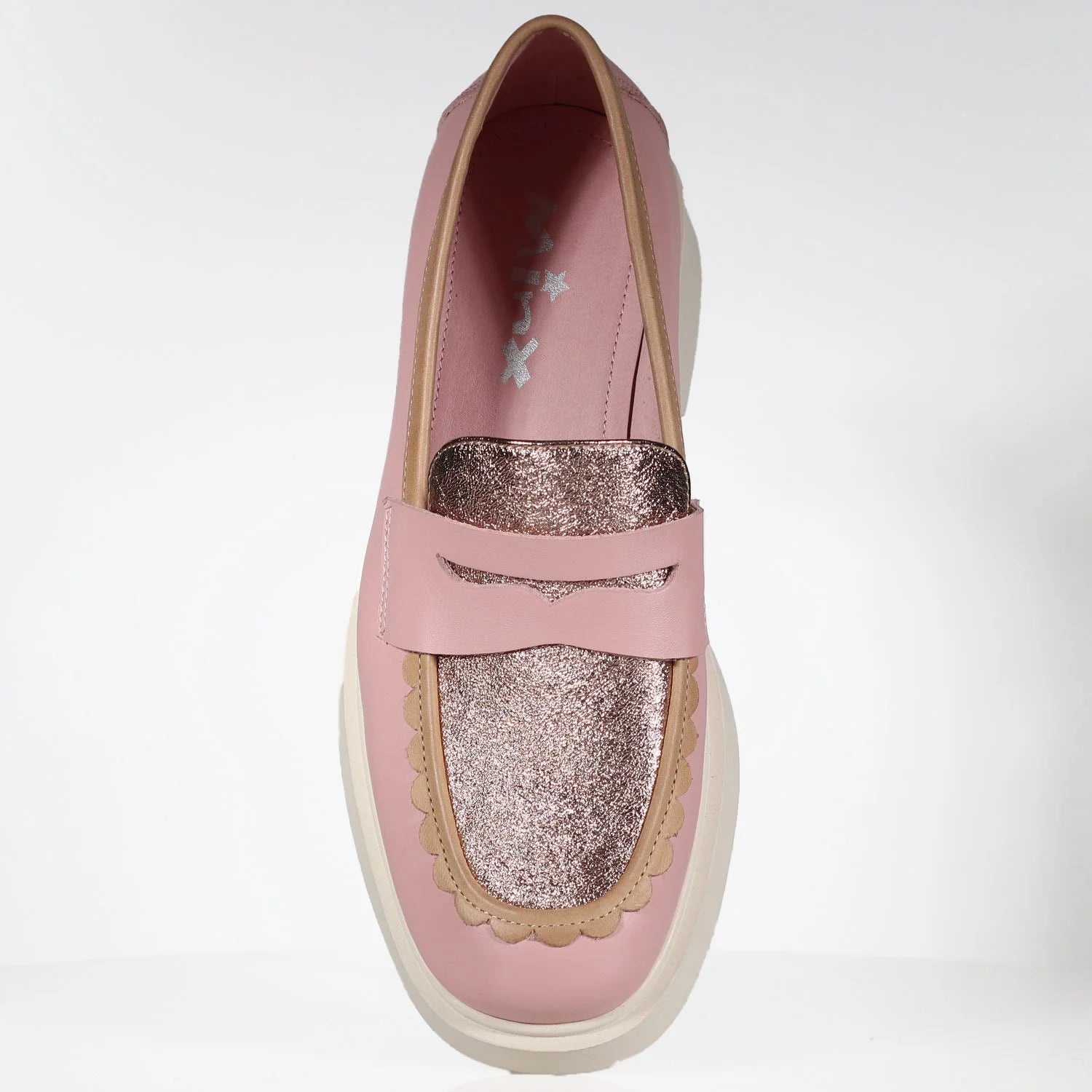 Showtime Loafer - Pink Nude / Rose Gold