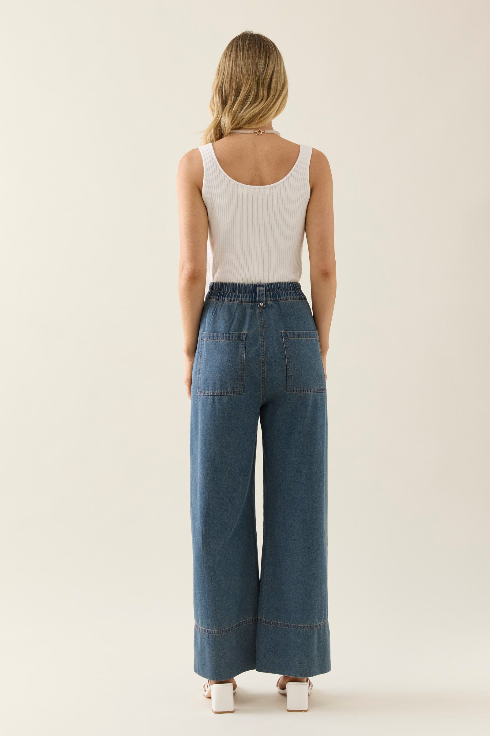 Sofie Denim Pants - Drift