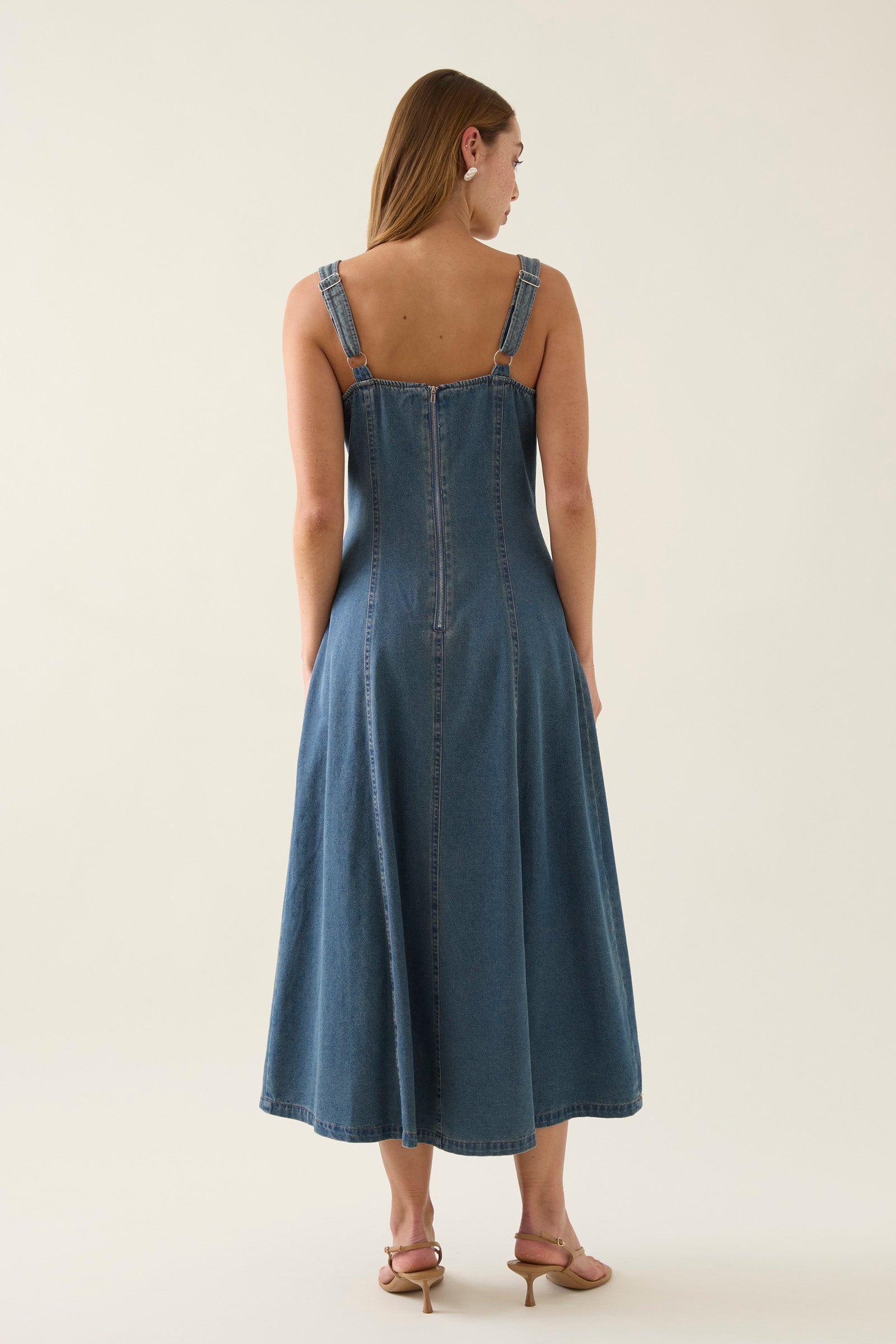 Sofie Denim Tank Dress - Drift