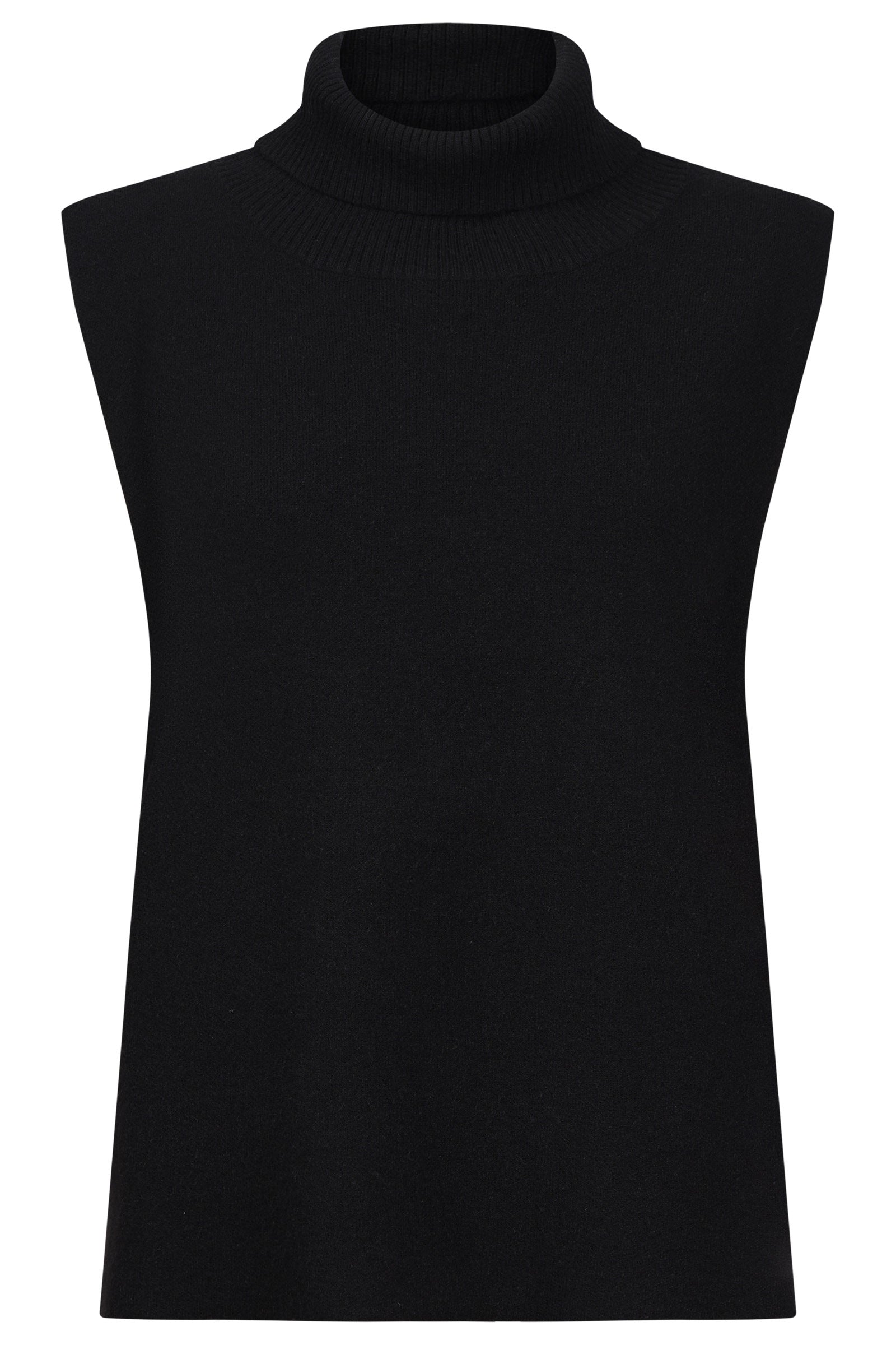 Zala Knit Vest - Black
