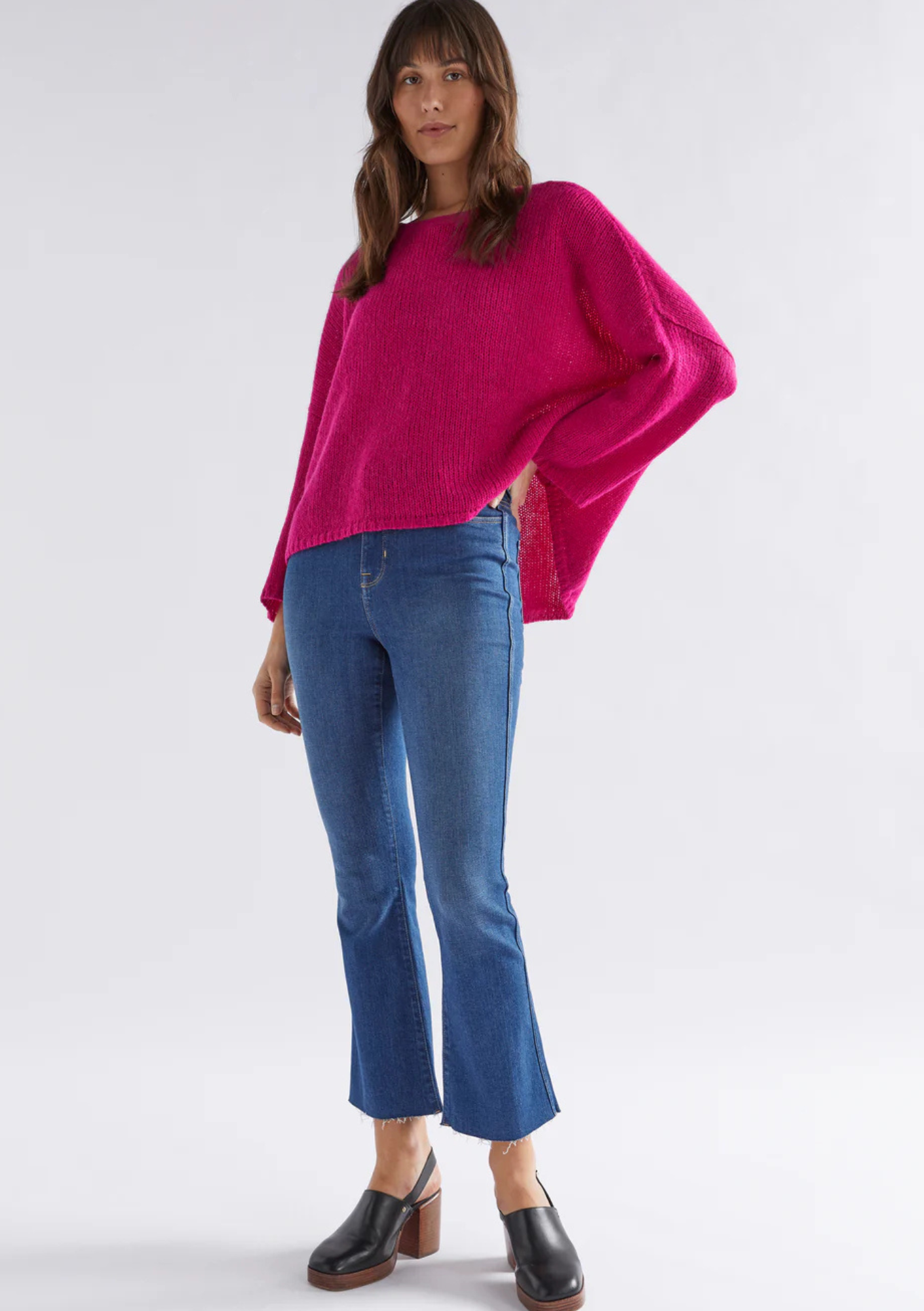 Agna Sweater - Bright Pink