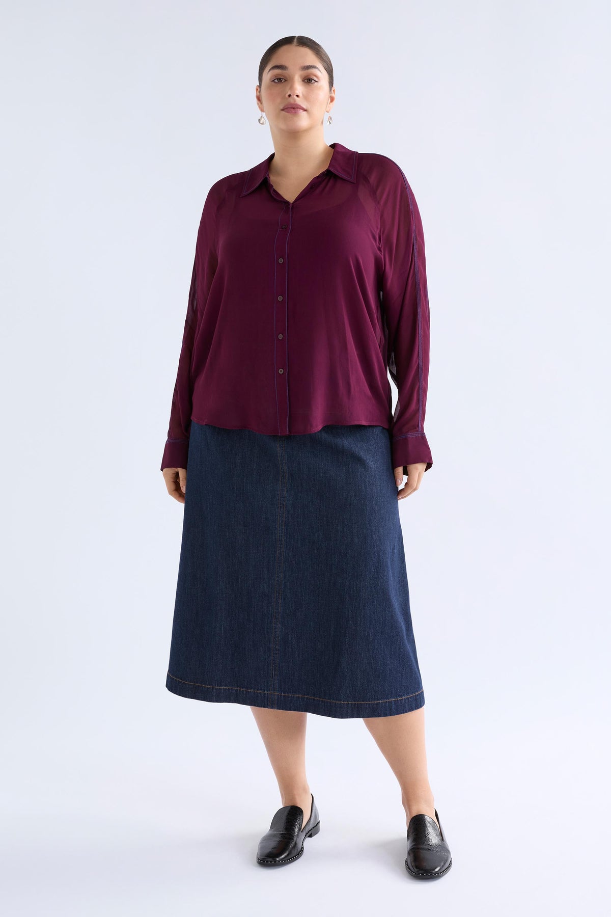 Elk Alema Shirt - Shiraz COMING SOON