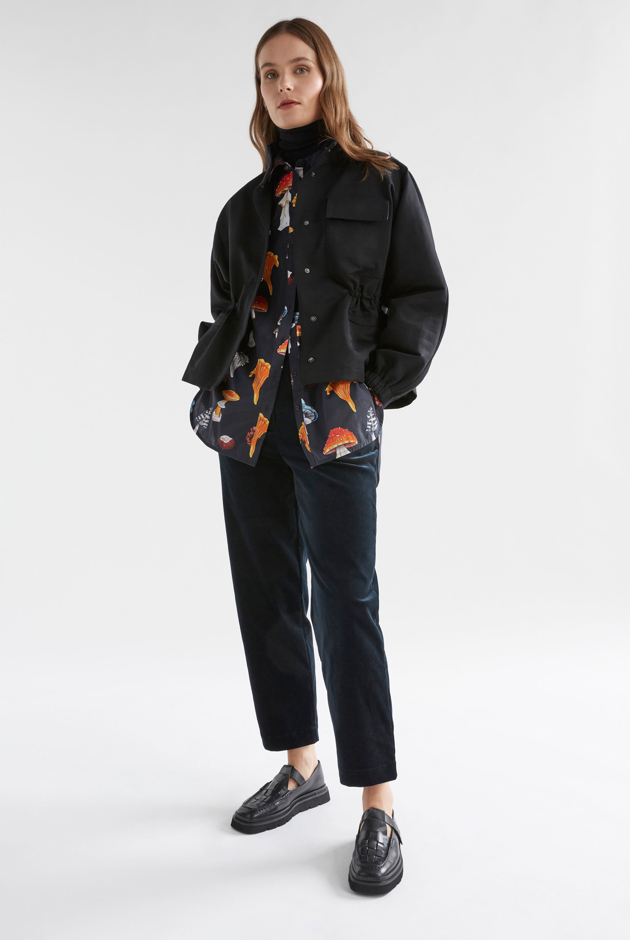 Allem Shirt - Mushroom Print