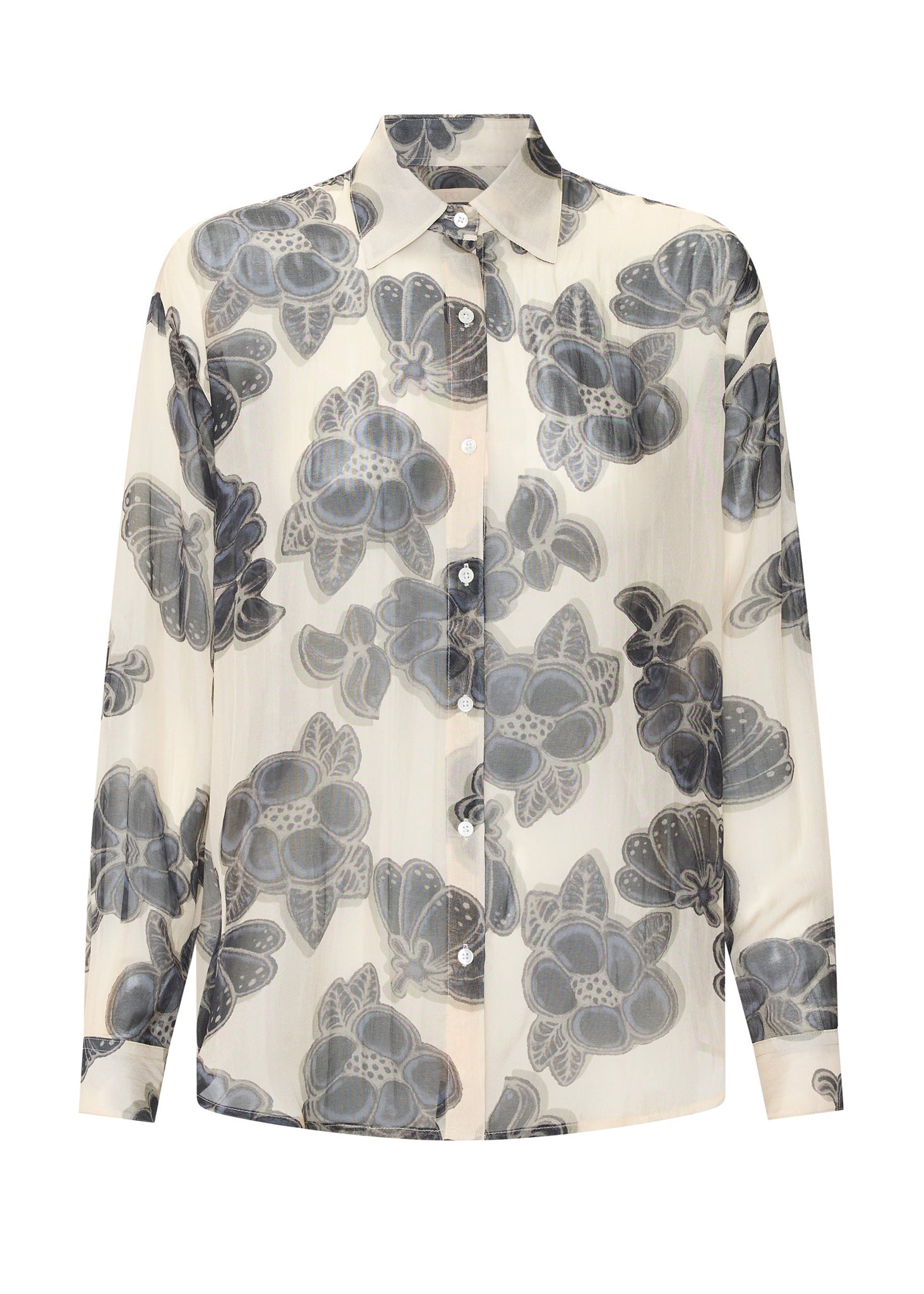 Amara Silk Shirt - Amara Print
