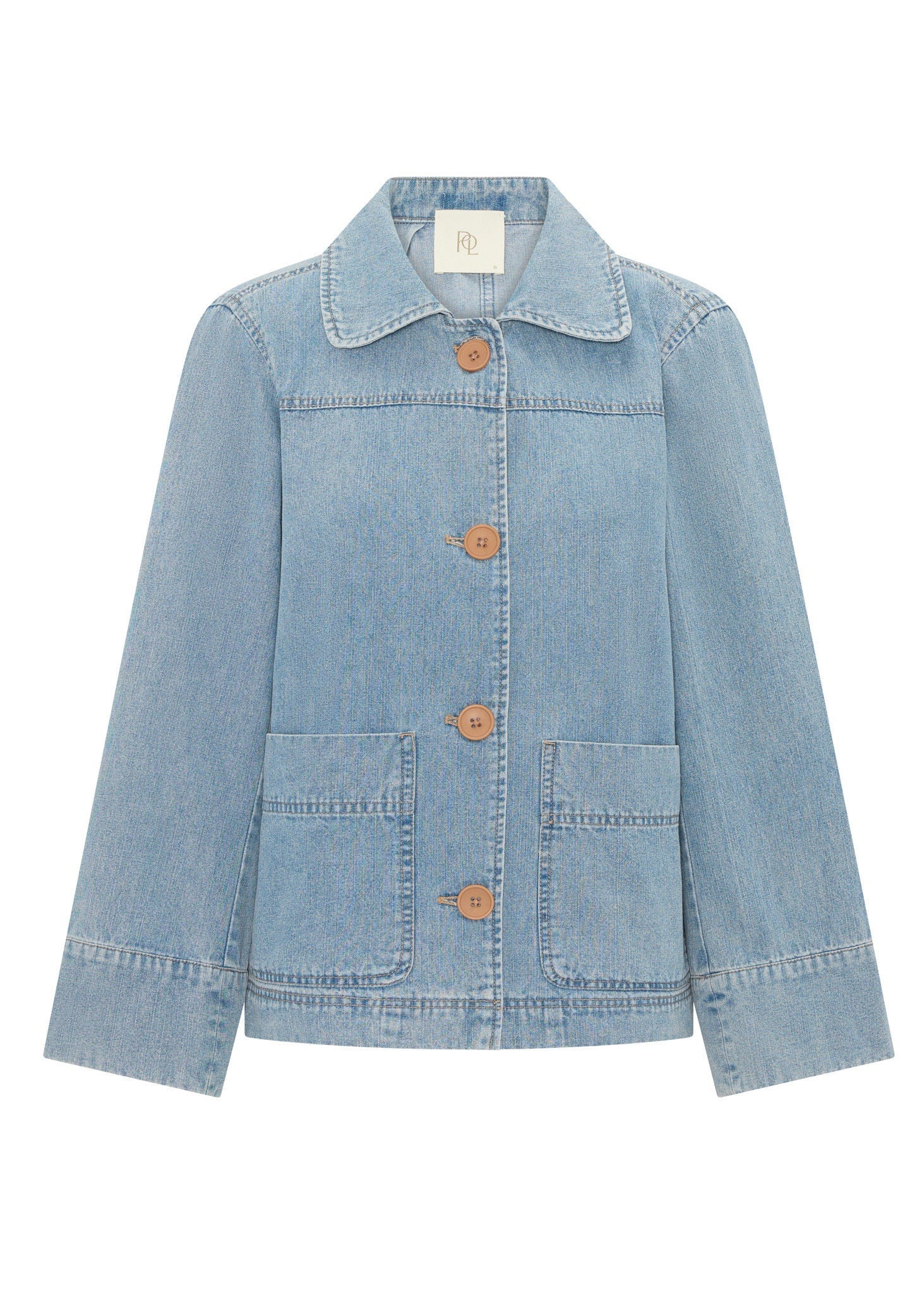 Andie Denim Jacket - Blue Wash