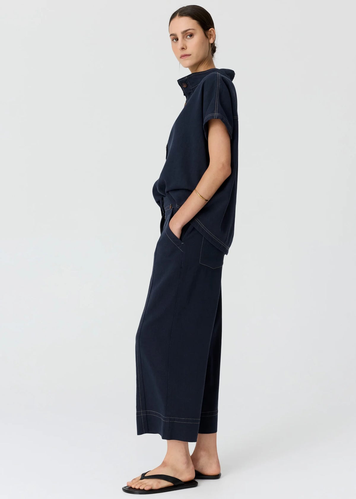 Anise Crop Pant - Ink COMING SOON