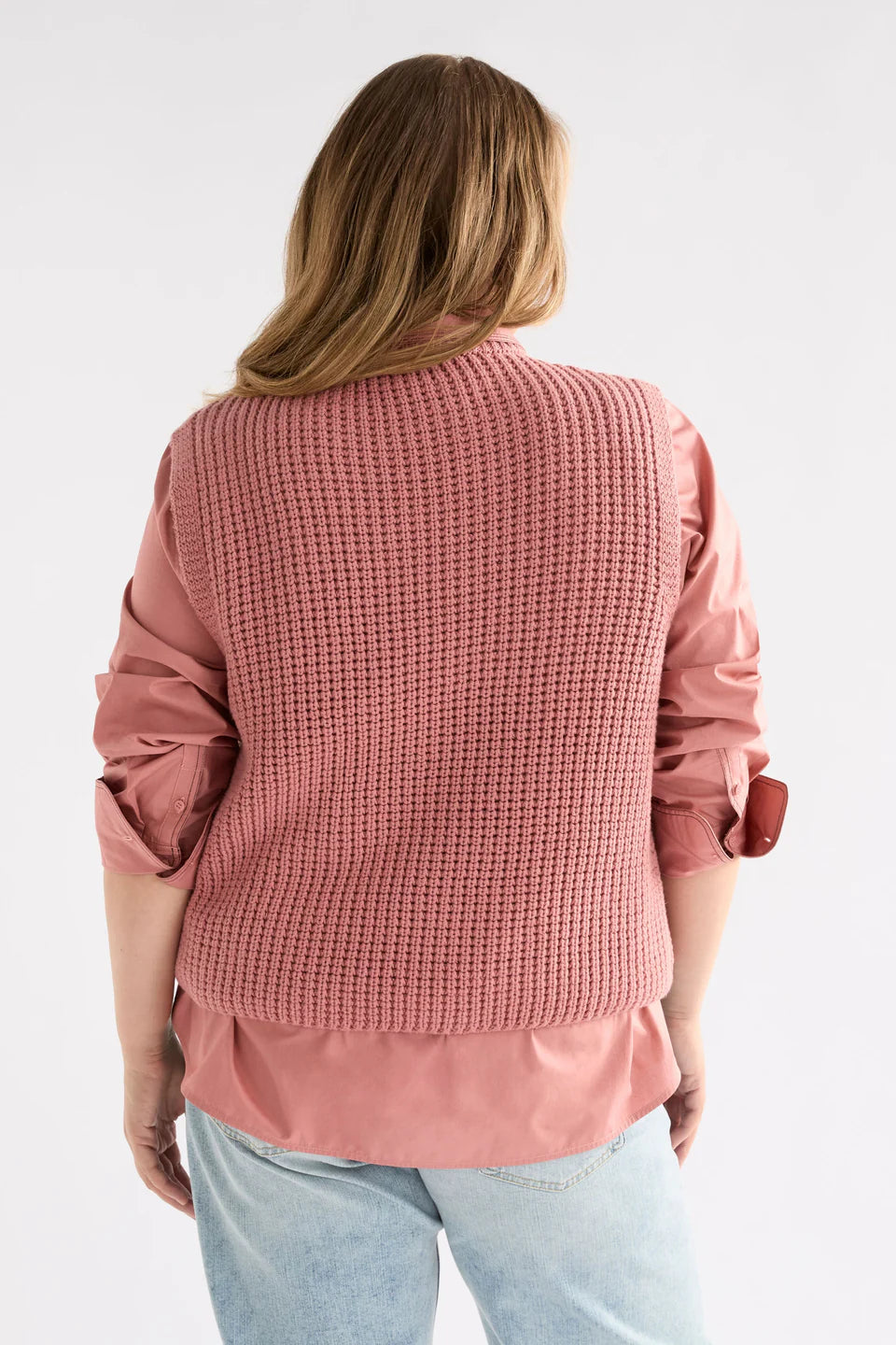 Arp Vest - Clay Pink