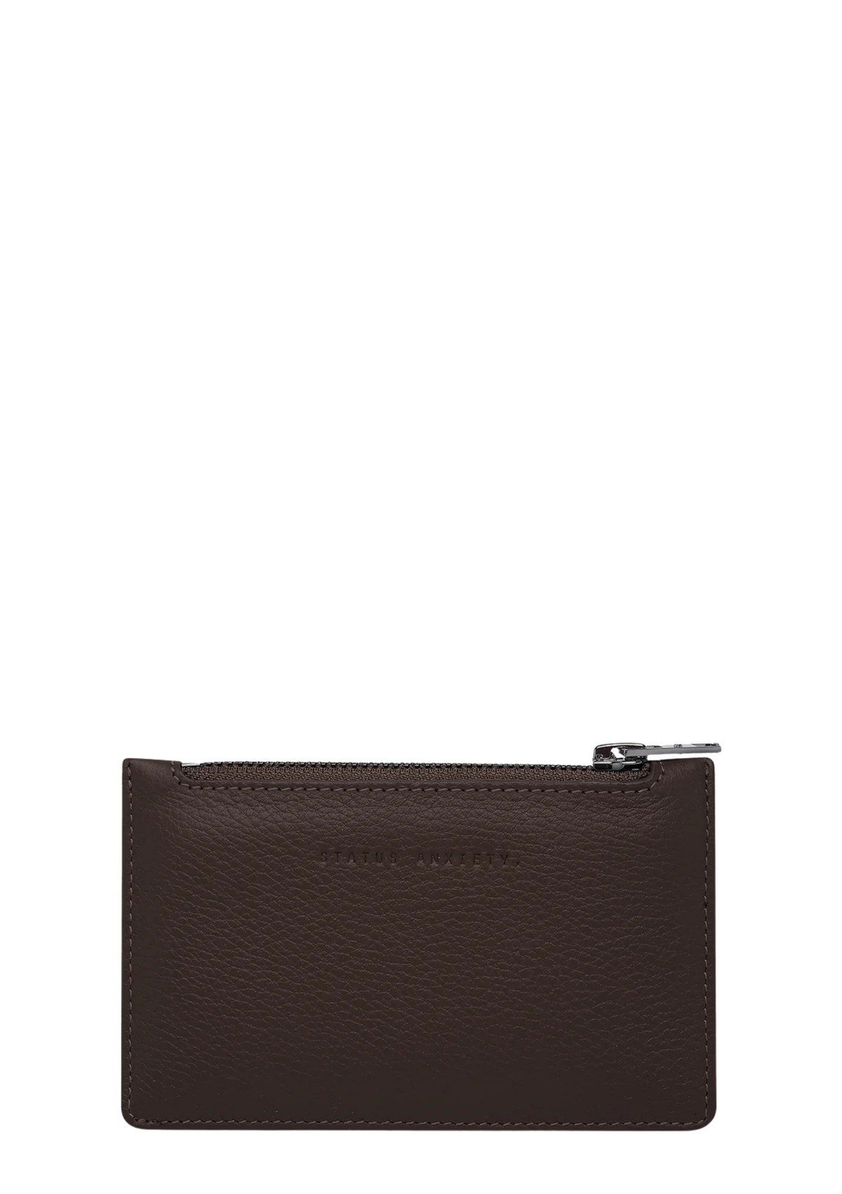 Status Anxiety Avoiding Things Wallet - Cocoa