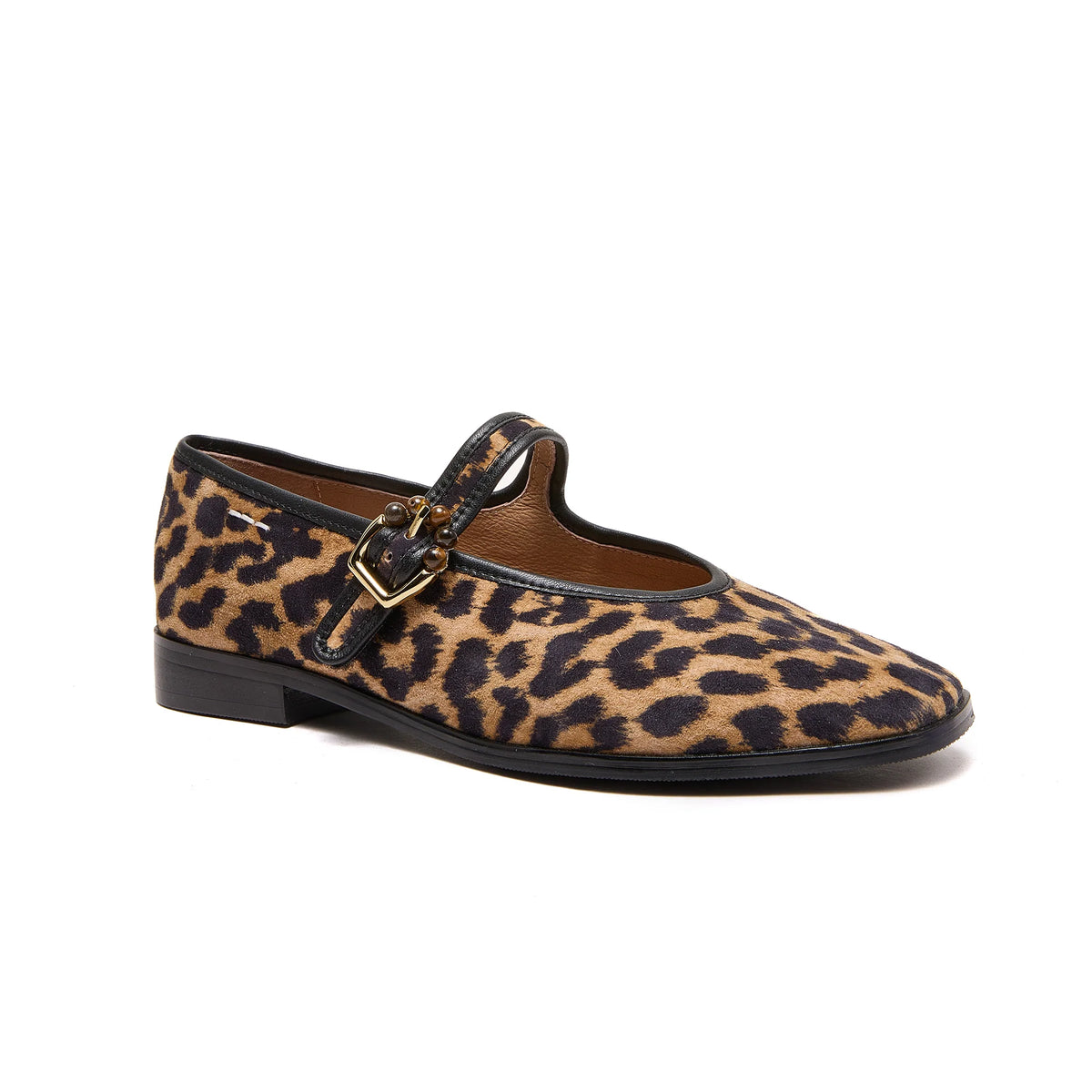 Minx Bellamy Mary Jane - Leopard Suede PRE ORDER