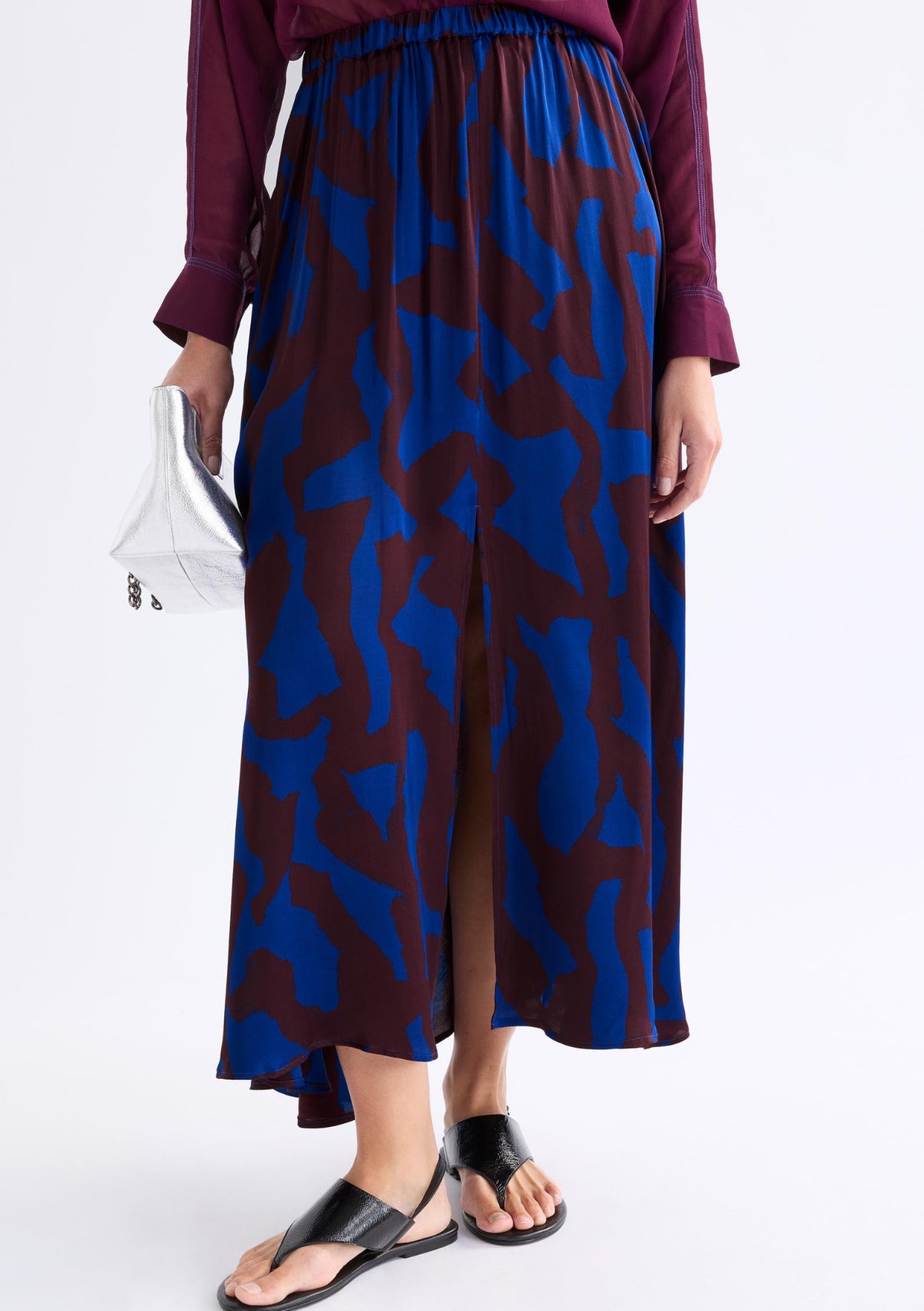 Elk Besa Skirt - Varr Print / Shiraz
