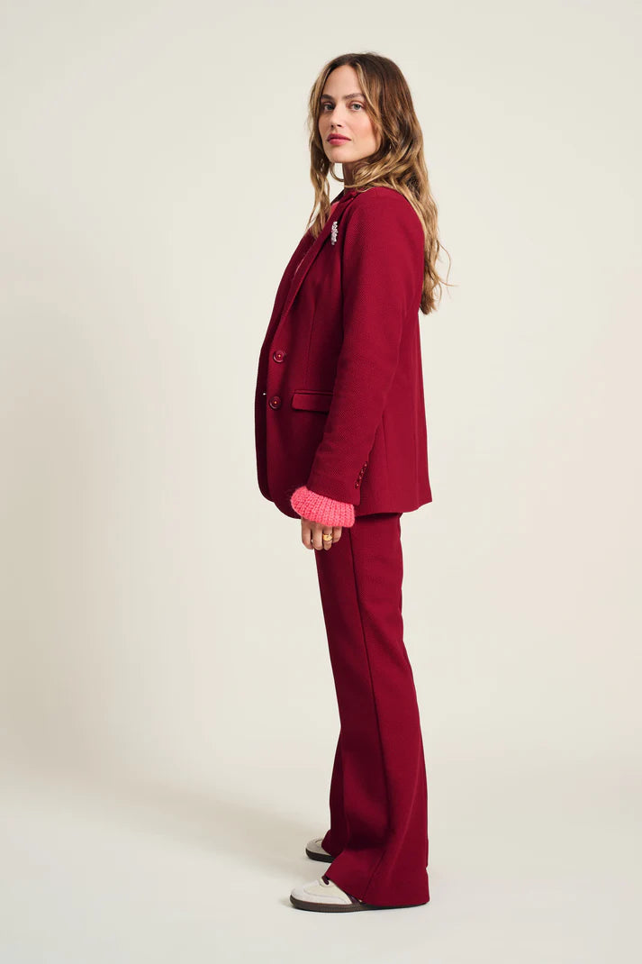 Blazer - Burgundy Red