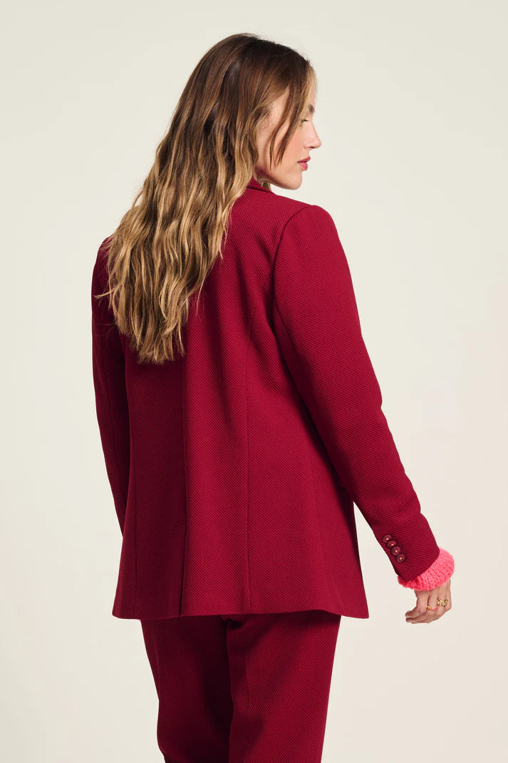 Blazer - Burgundy Red