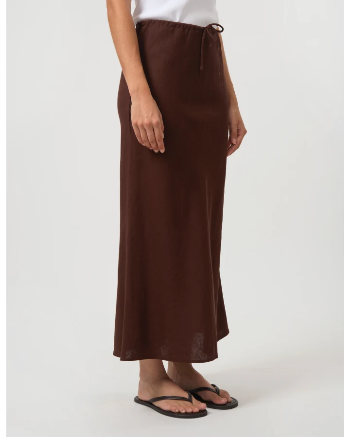 Brenda Skirt - Chocolate COMING SOON