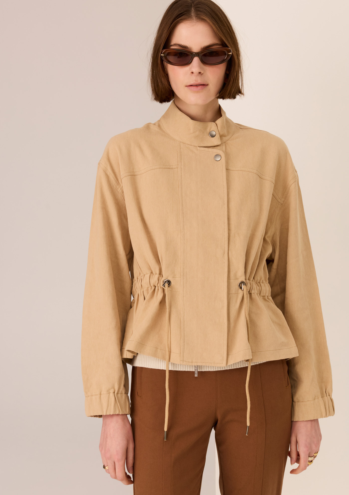 Pol Bronel Jacket - Pebble