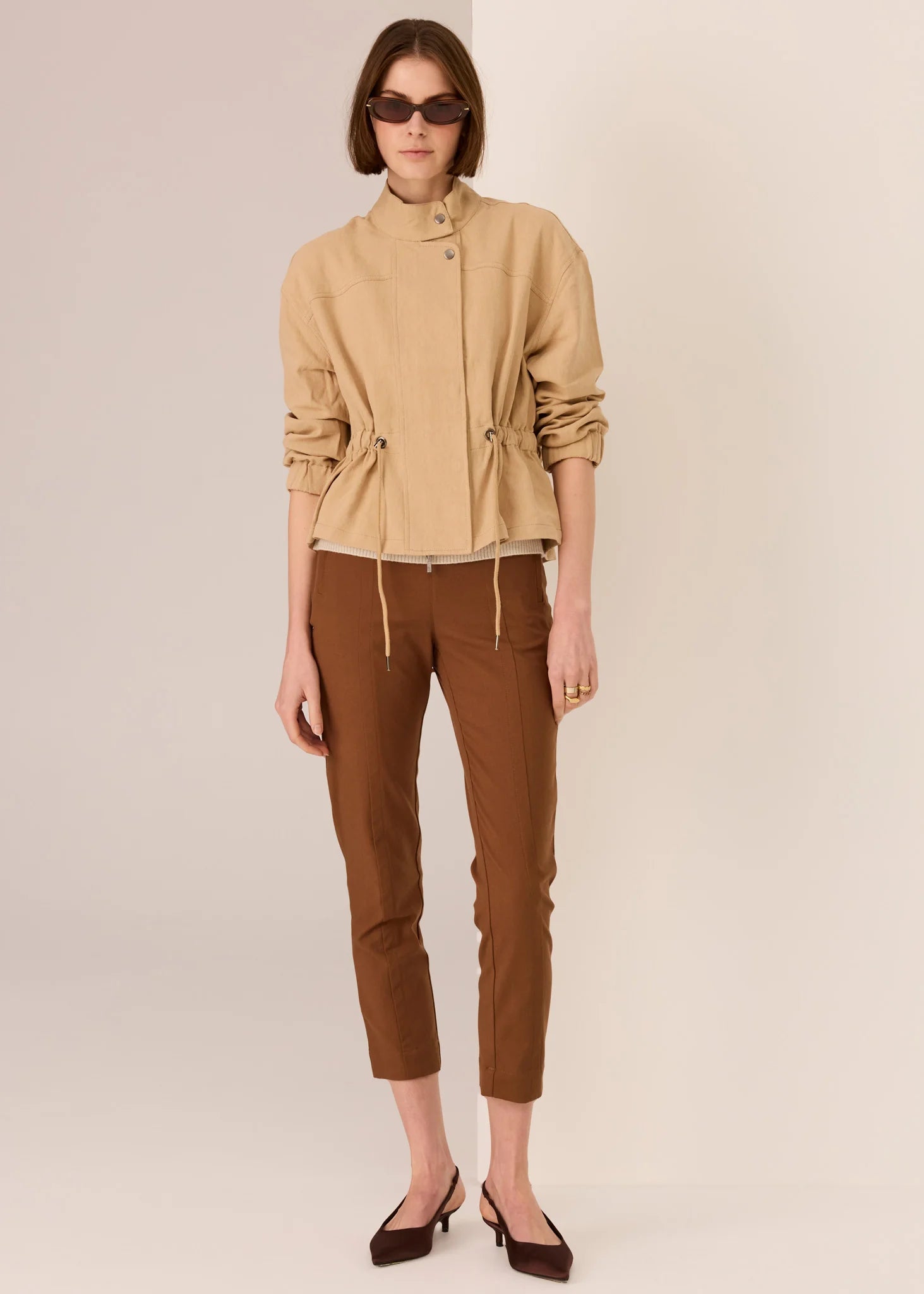Bronel Jacket - Pebble