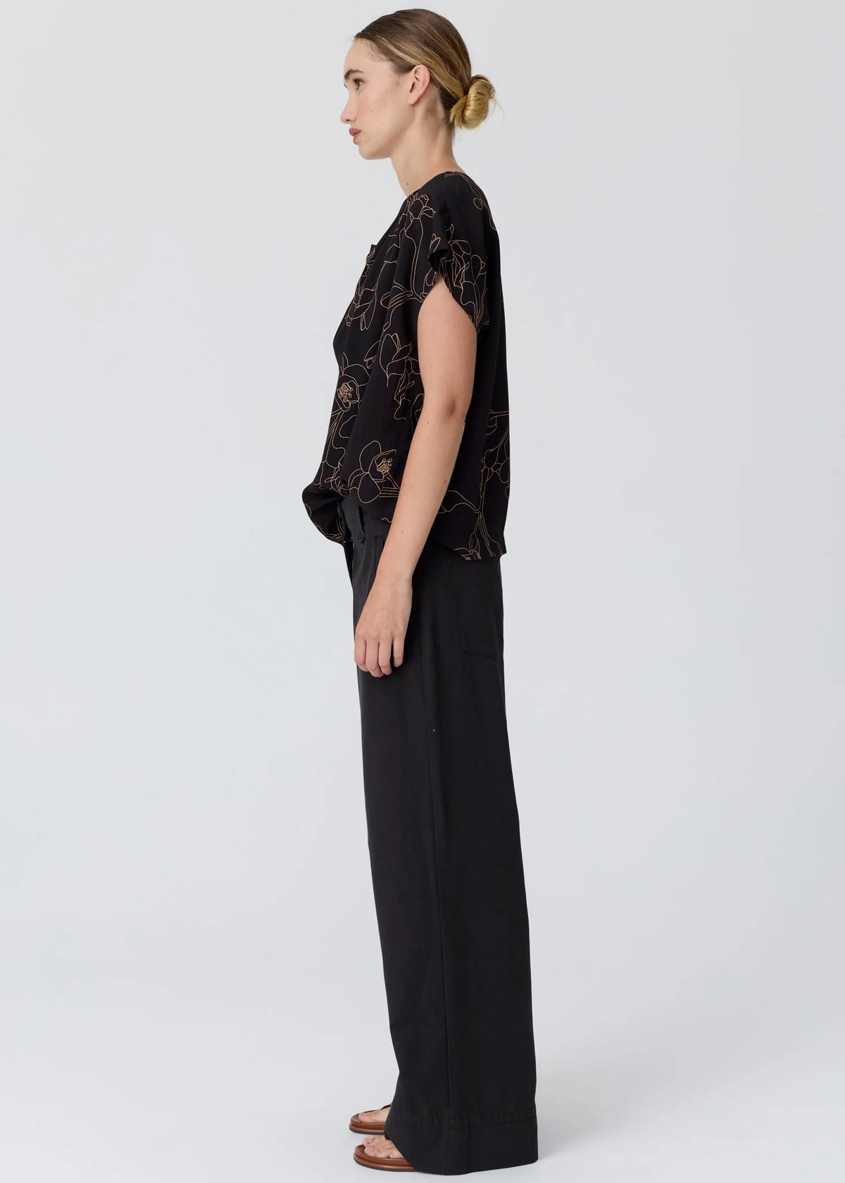Budd Cowl Neck Top - Budd Print COMING SOON