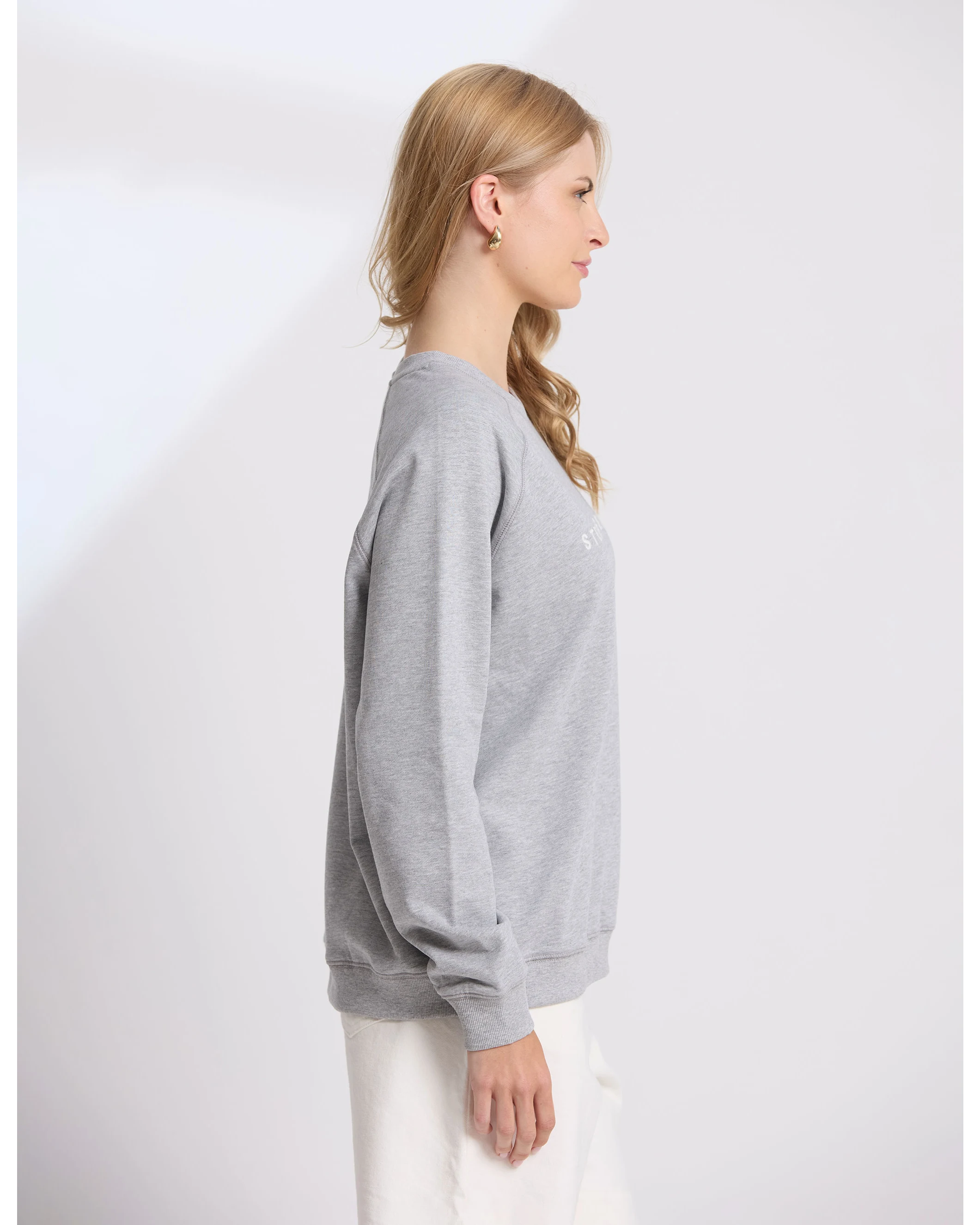 Classic Sweater - Grey Marle