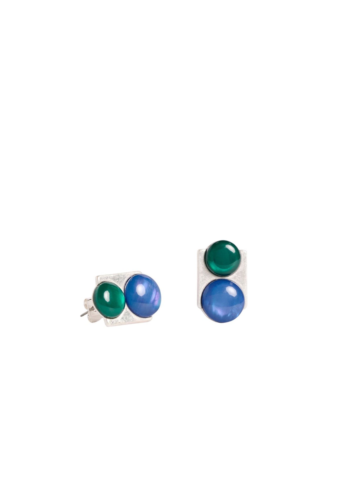 Elk Dalor Stud Earring - Silver