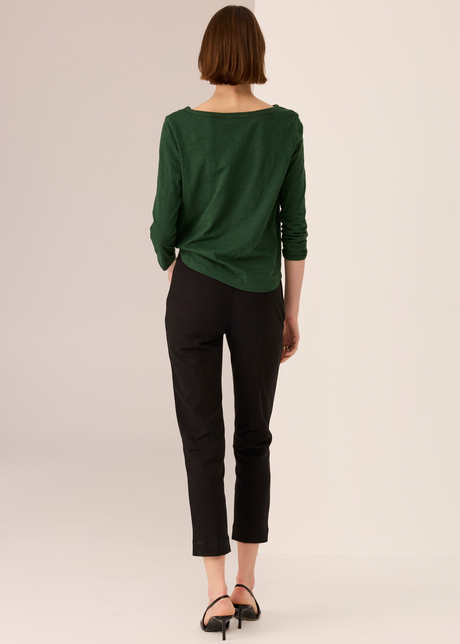 Delta Cigarette Pant - Black