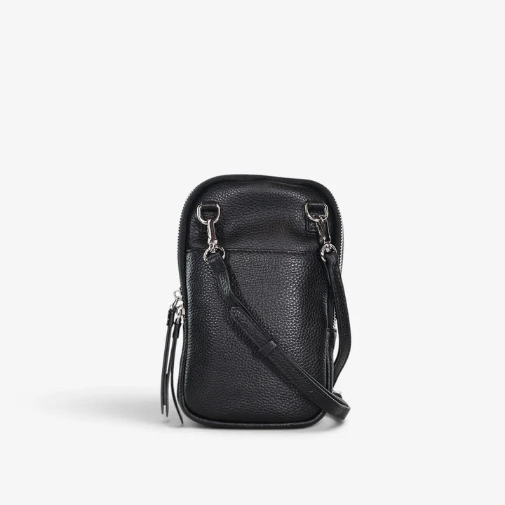 Dial Up Jetsetter Crossbody Bag - Black / Silver Hardware COMING SOON