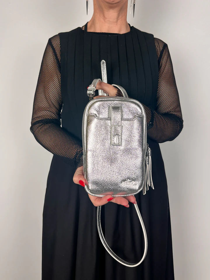 Dial Up Jetsetter Crossbody Bag - Silver COMING SOON