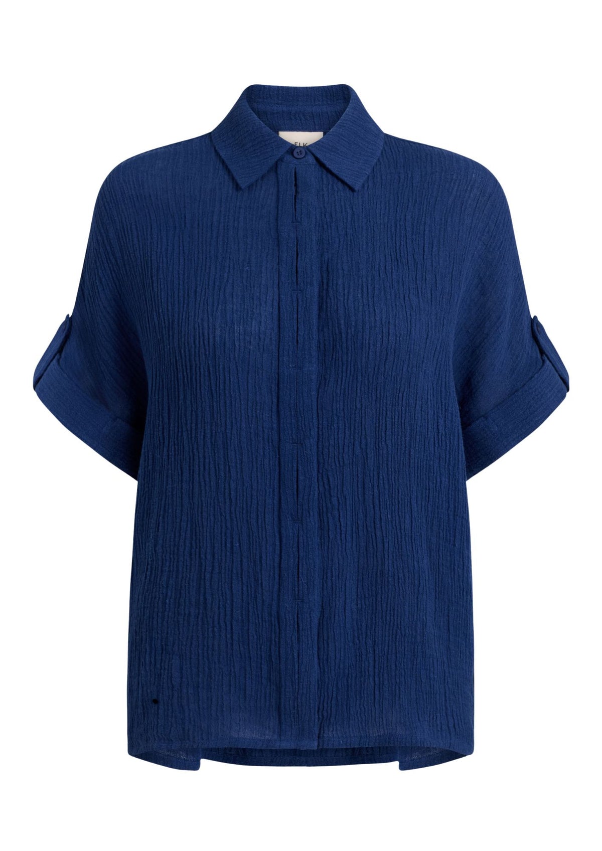 Elk Edeka Shirt - Vibrant Blue