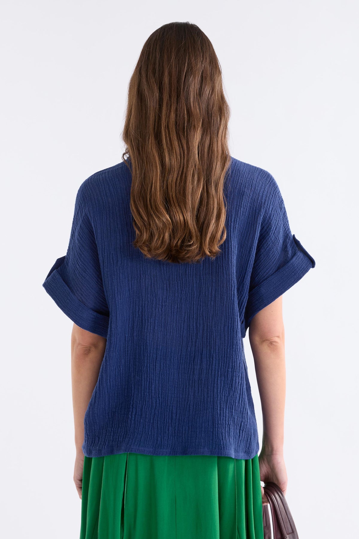 Elk Edeka Shirt - Vibrant Blue