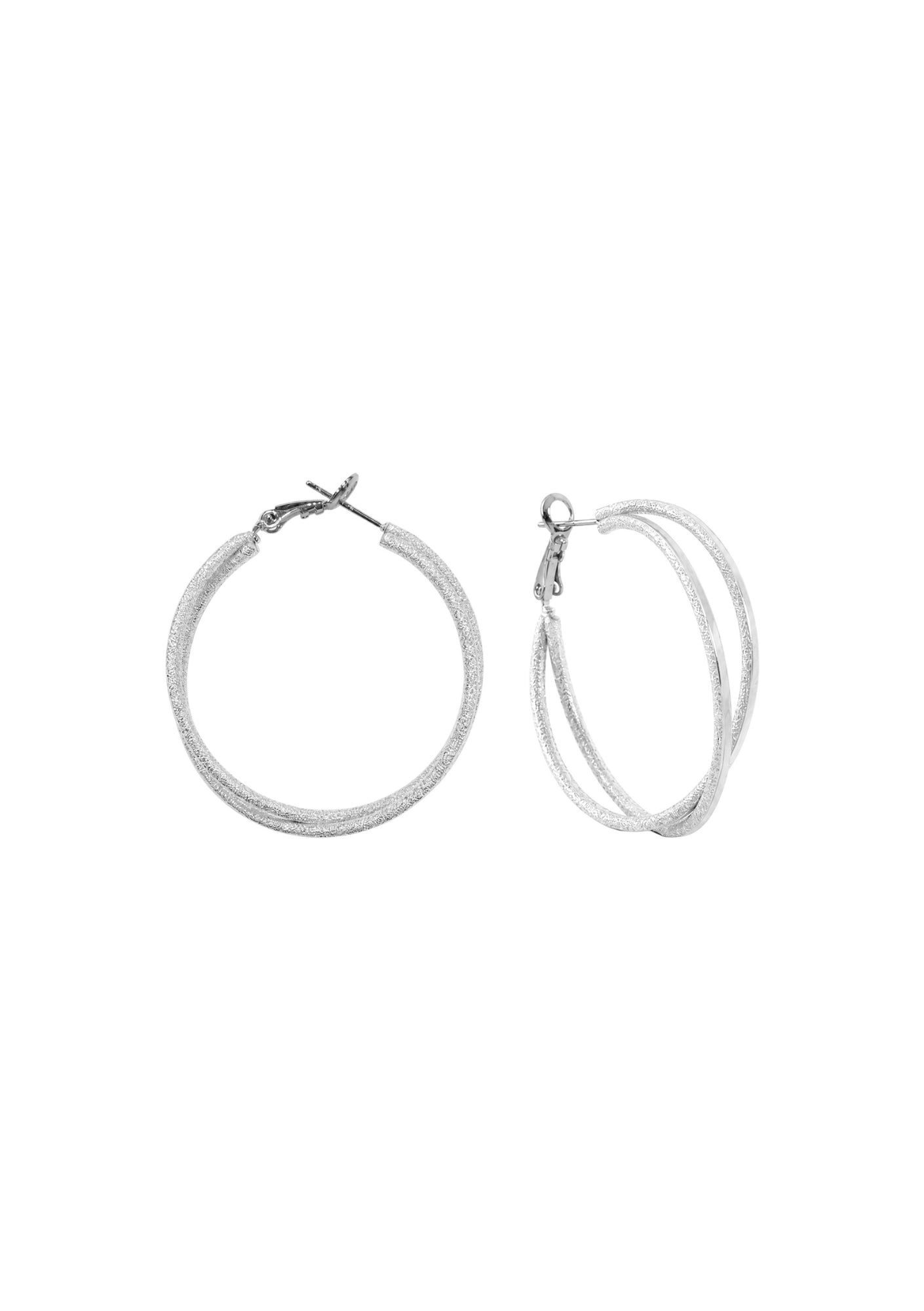 Eden Hoop Earring - Silver