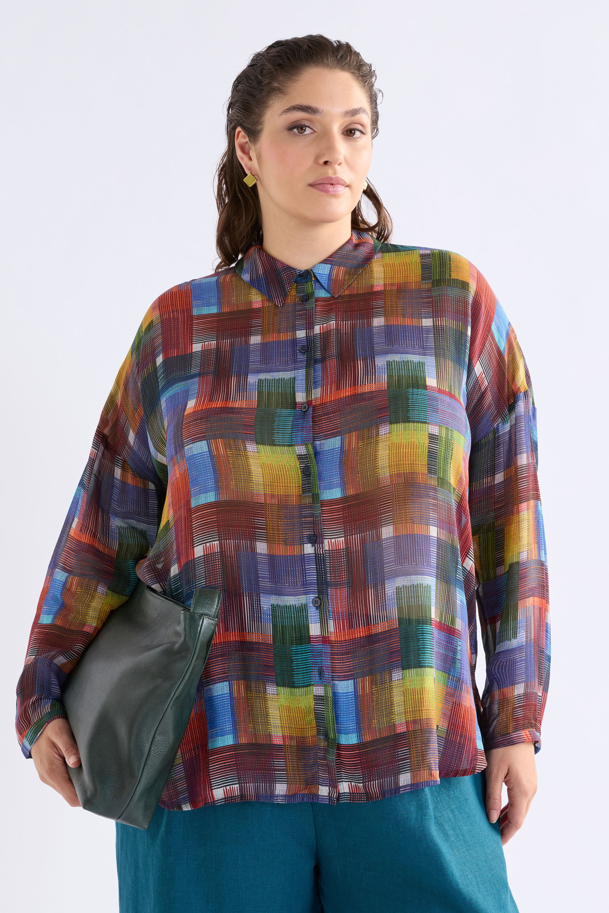 Eir Sheer Shirt - Elbrus Print
