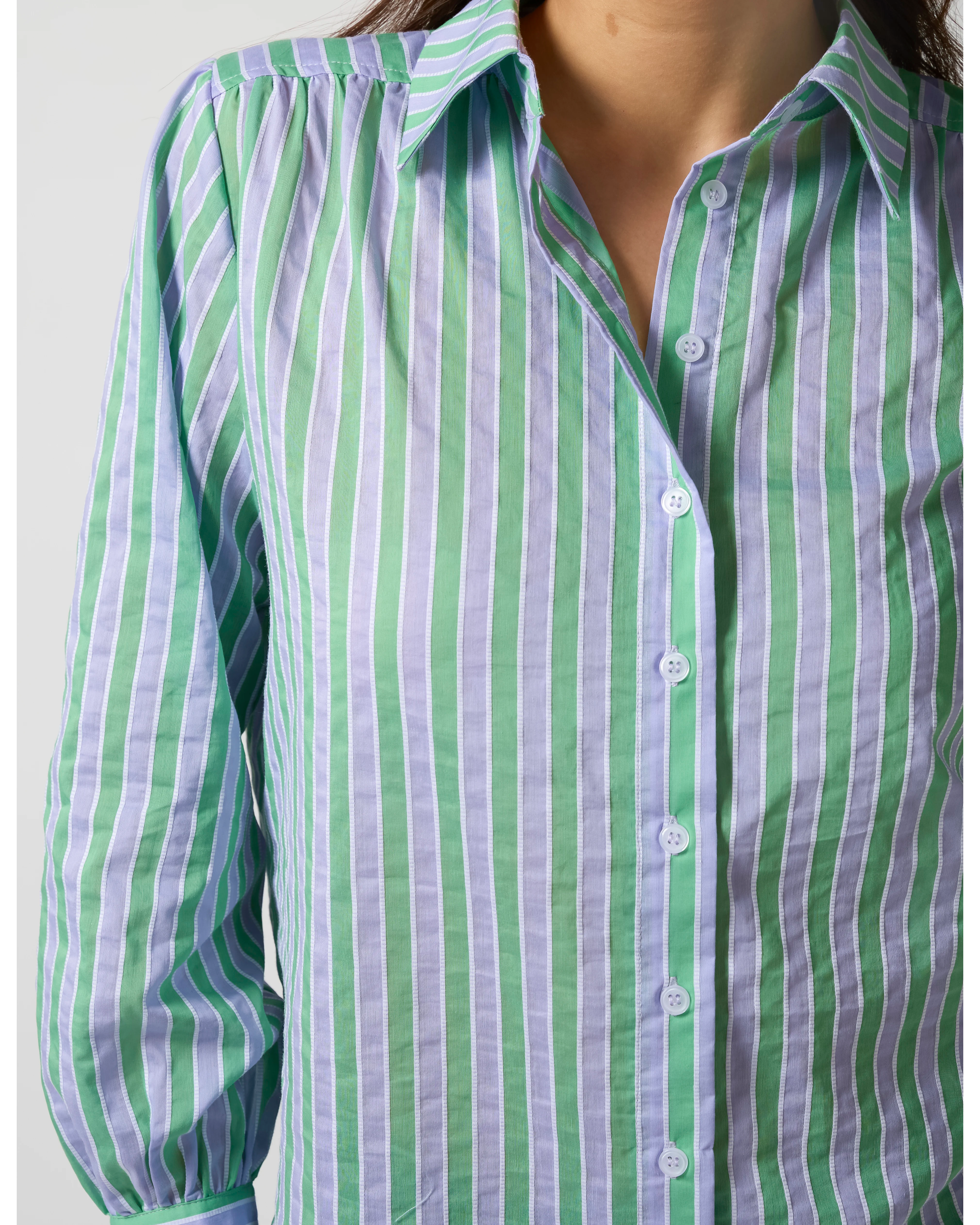 Emmery Shirt - Gelato Stripe