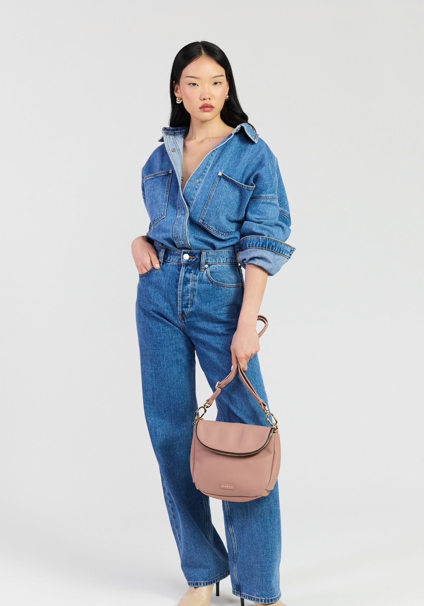 Fifi Crossbody Bag - Rosewater