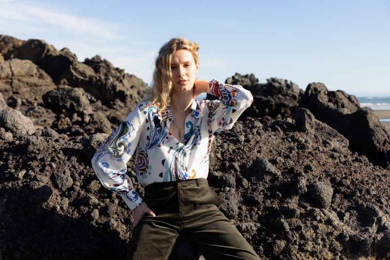 Gaia Shirt - Paisley