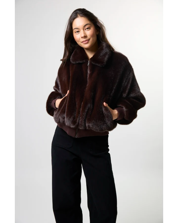 Gigi Jacket - Cocoa Luxe