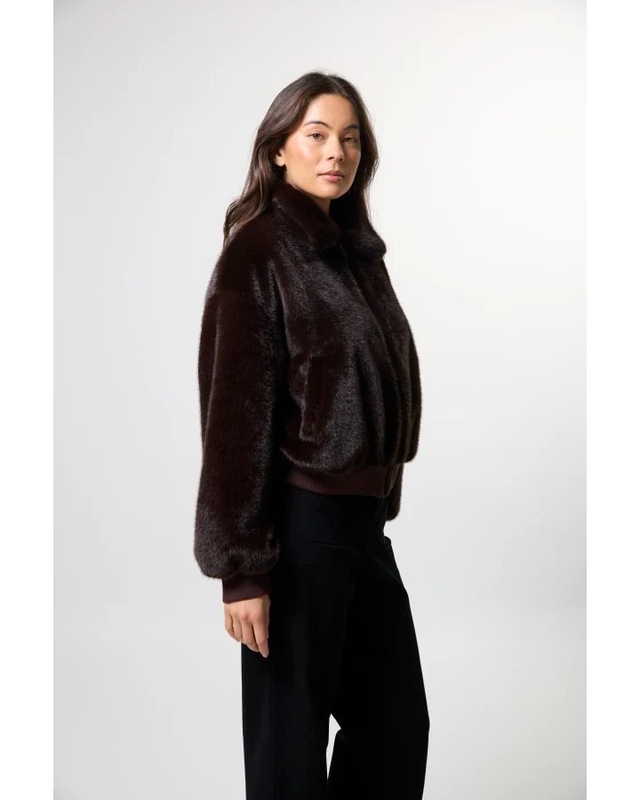 Gigi Jacket - Cocoa Luxe